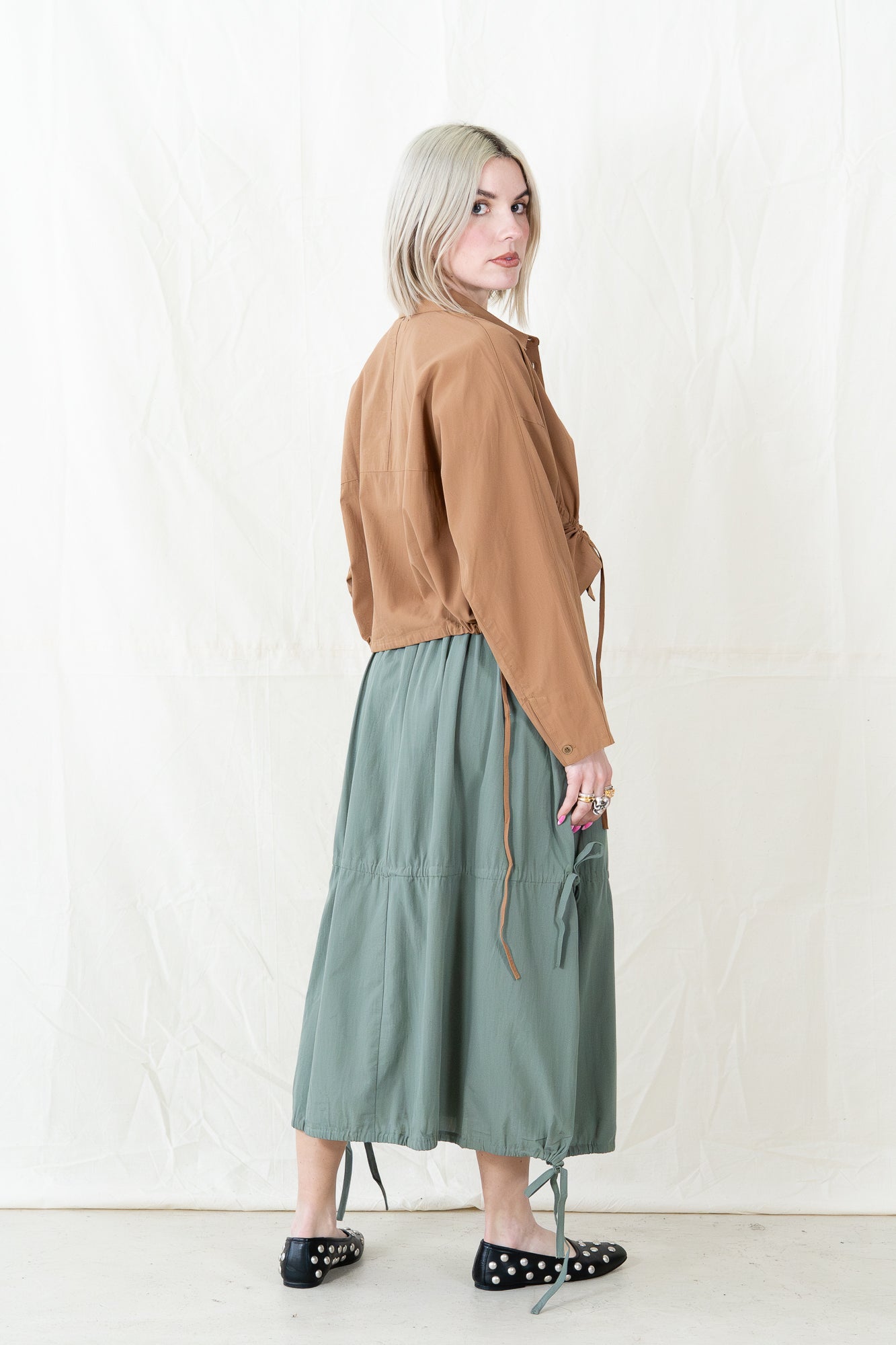 Kloke Dusk Crop Shirt