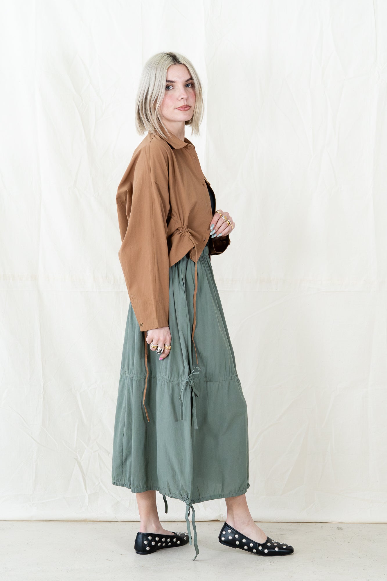 Kloke Dusk Crop Shirt