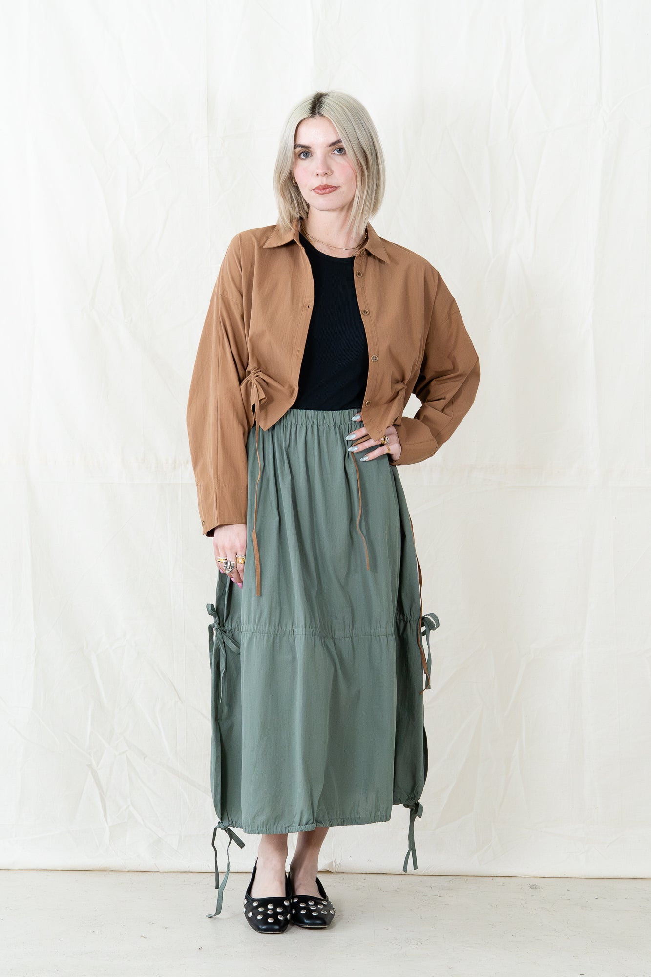 Kloke Dusk Crop Shirt