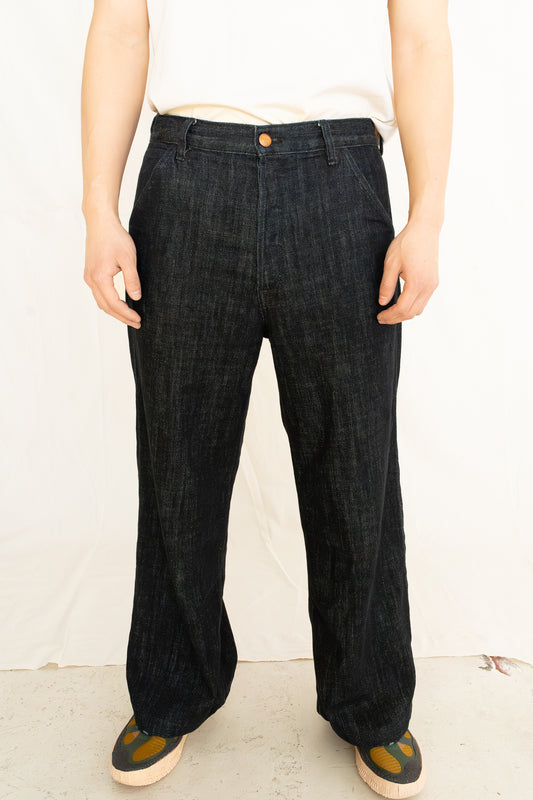 Edwin Uni Wide Indigo Trouser