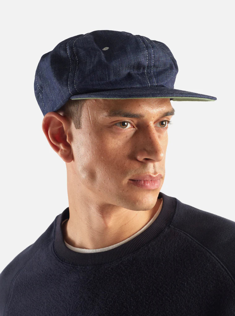 Universal Works Atlantic Denim Cricket Cap
