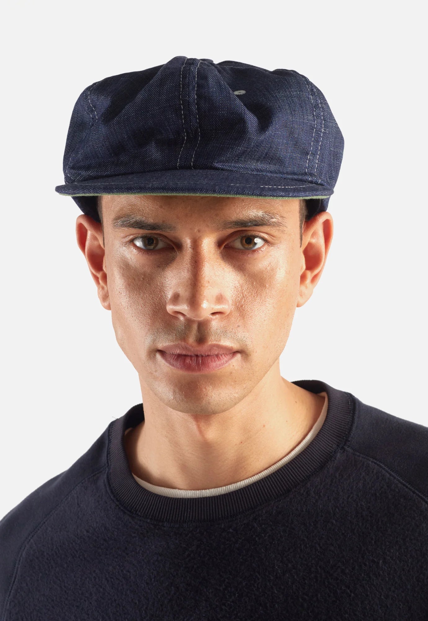 Universal Works Atlantic Denim Cricket Cap