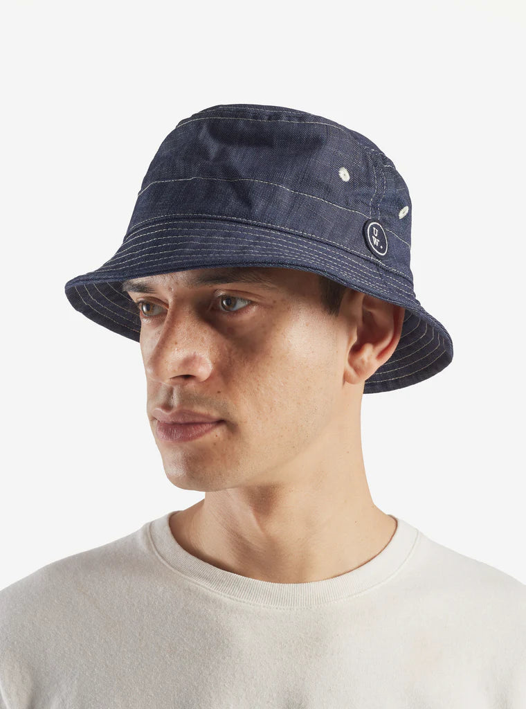 Universal Works Atlantic Denim Bucket Hat