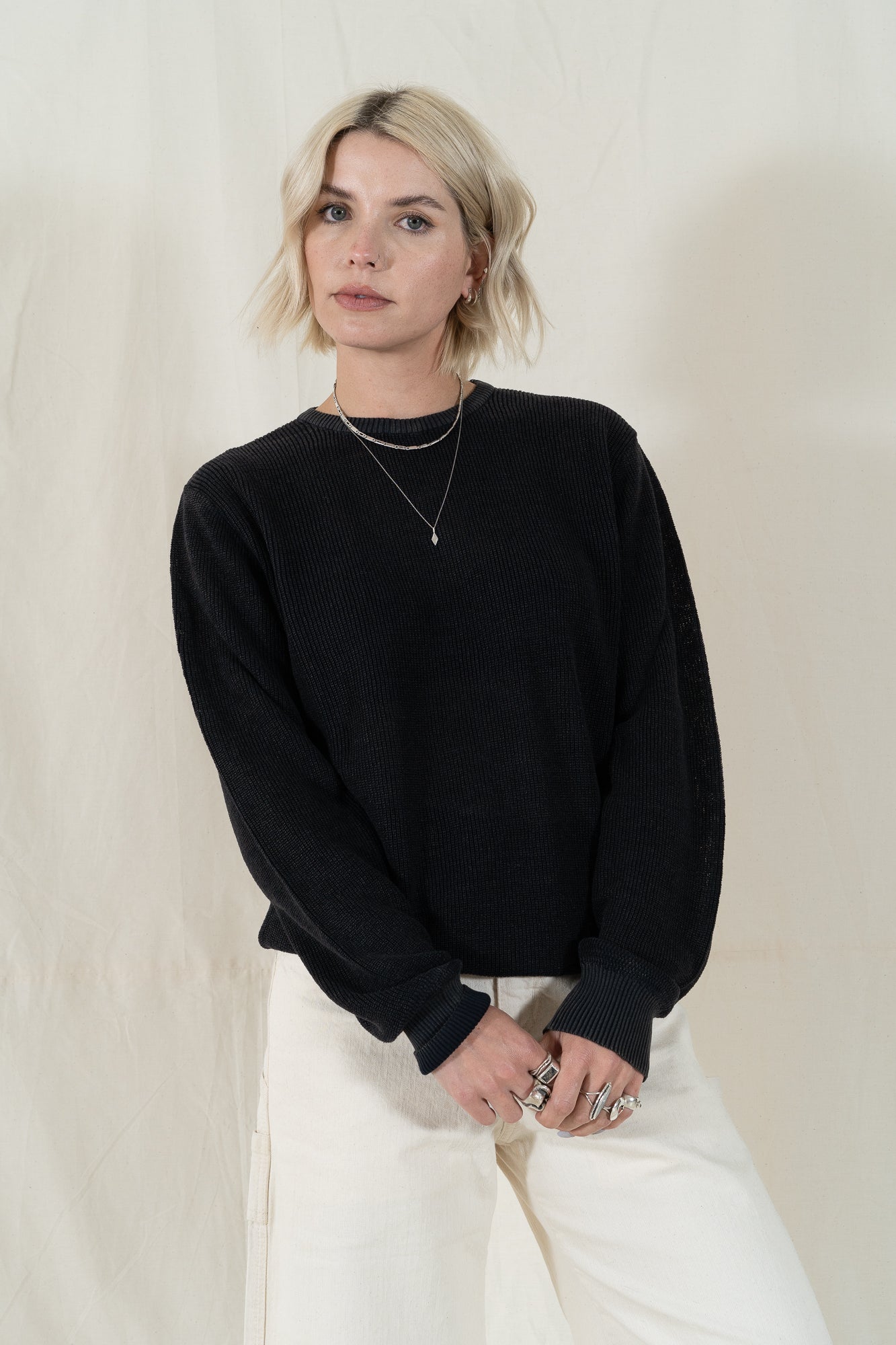 GRP ART. PL 20 Long Sleeve Crewneck Sweater