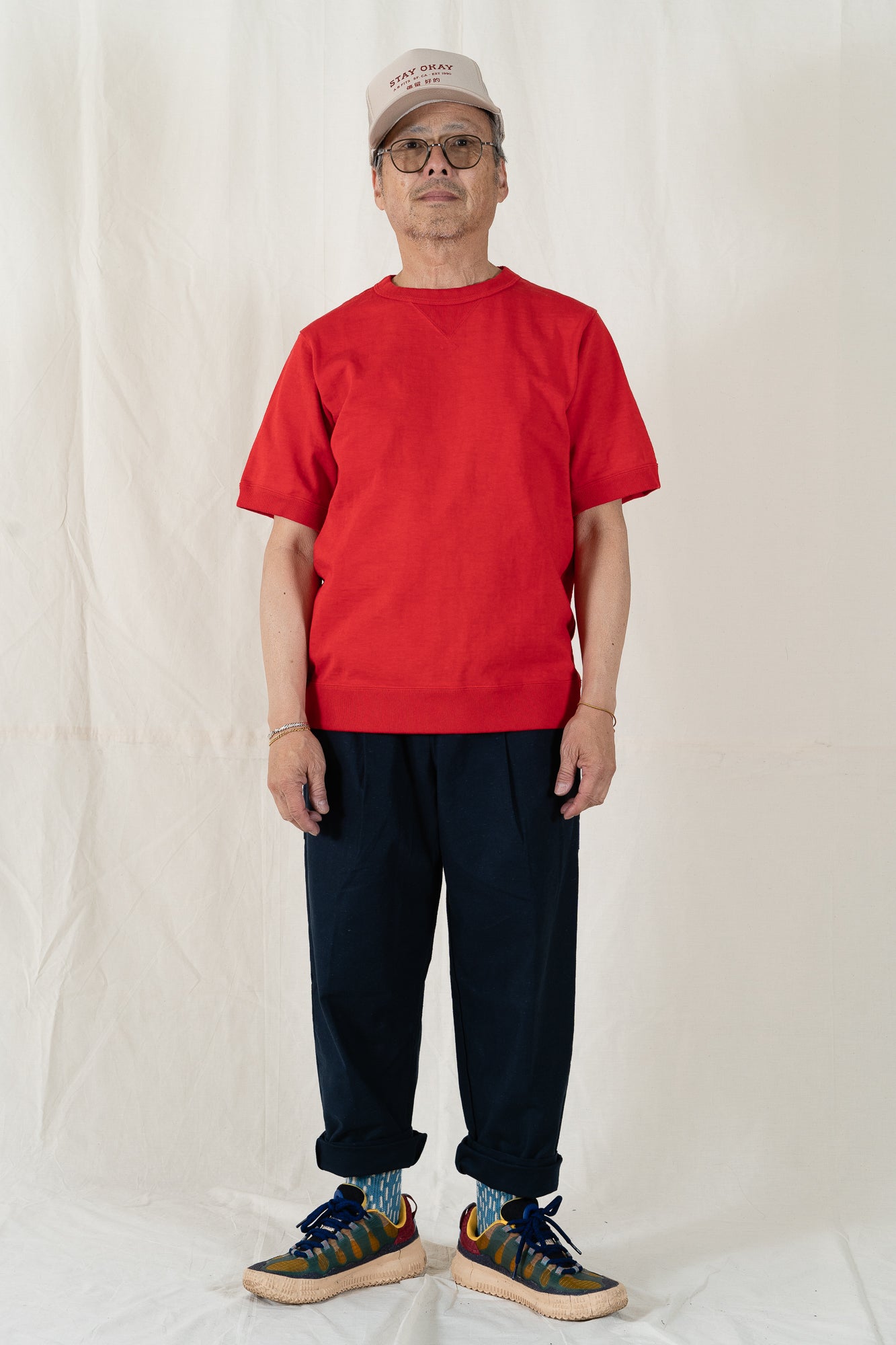 Jackman Dotsume Rib T-Shirt