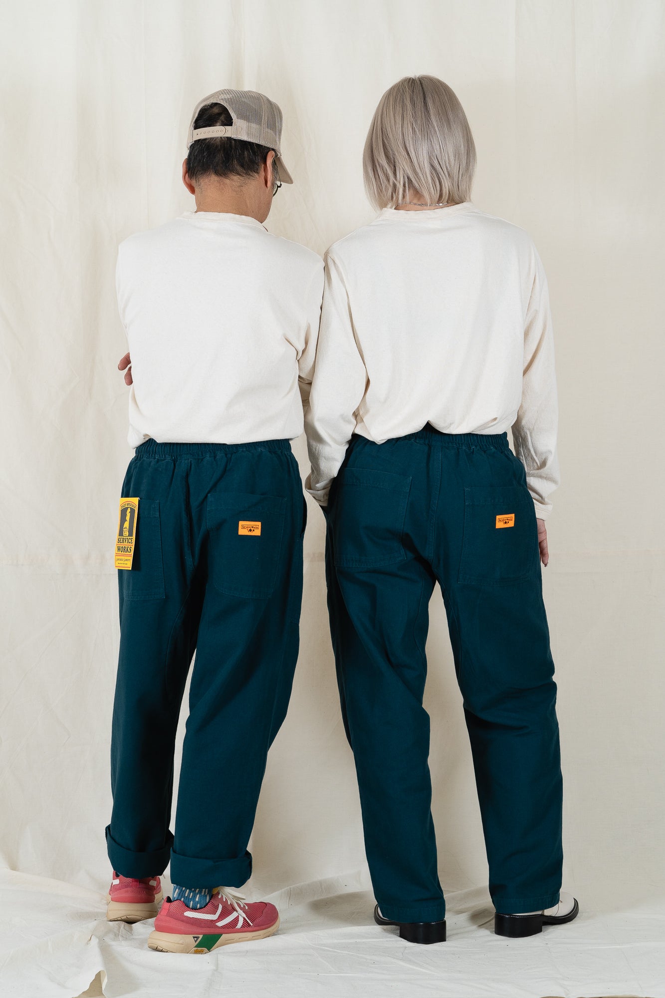 Service Works Canvas Chef Pant Petrol
