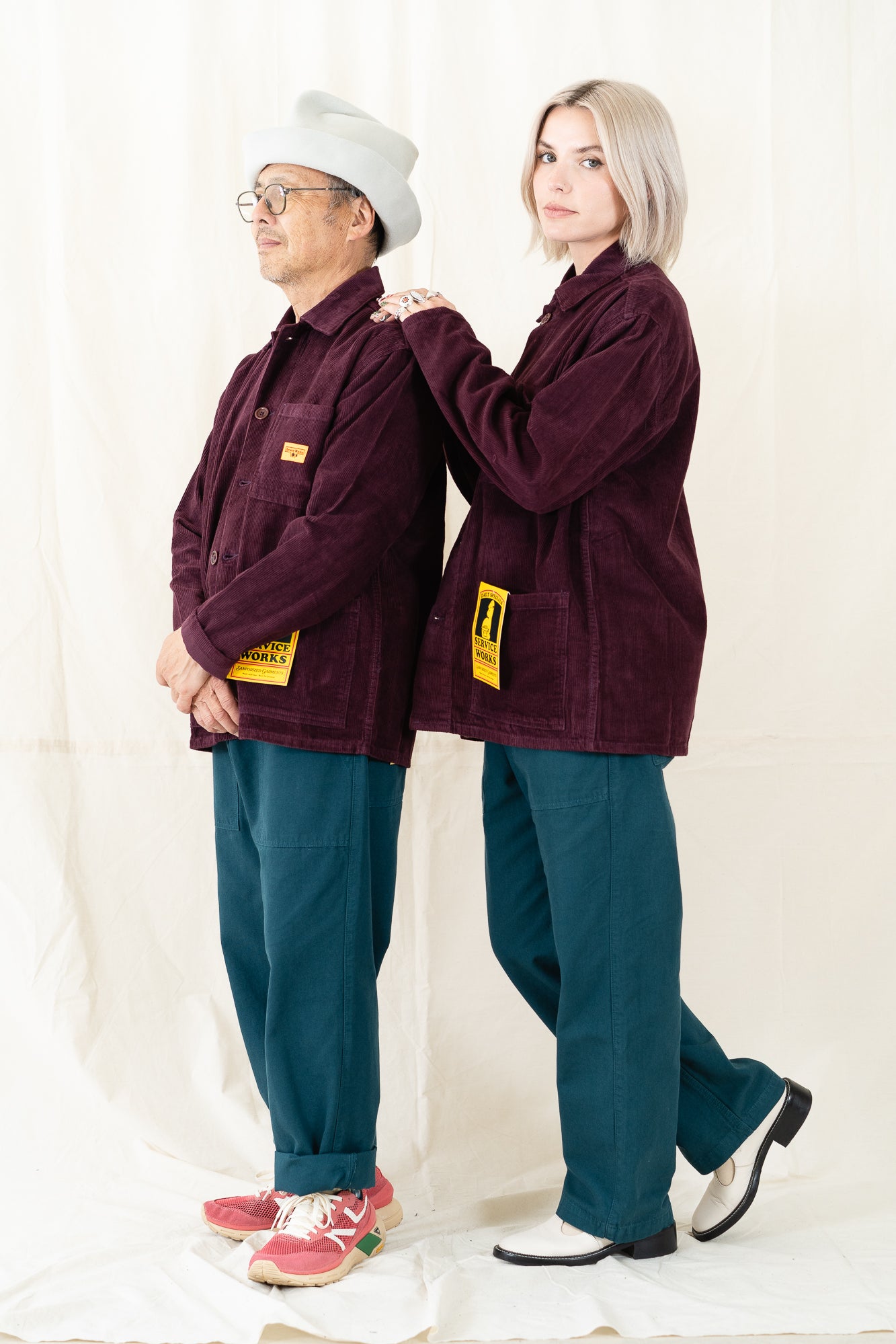 Service Works Canvas Chef Pant Petrol