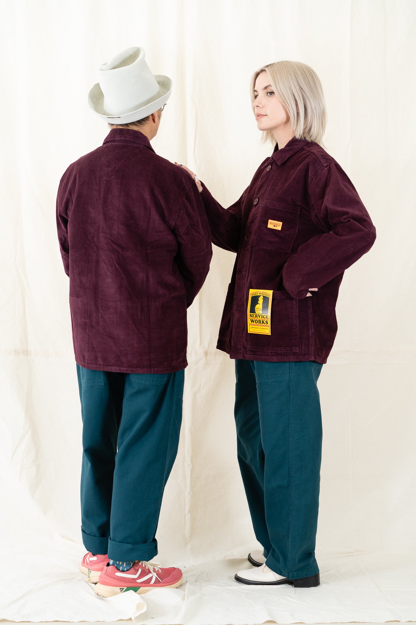Service Works Canvas Chef Pant Petrol