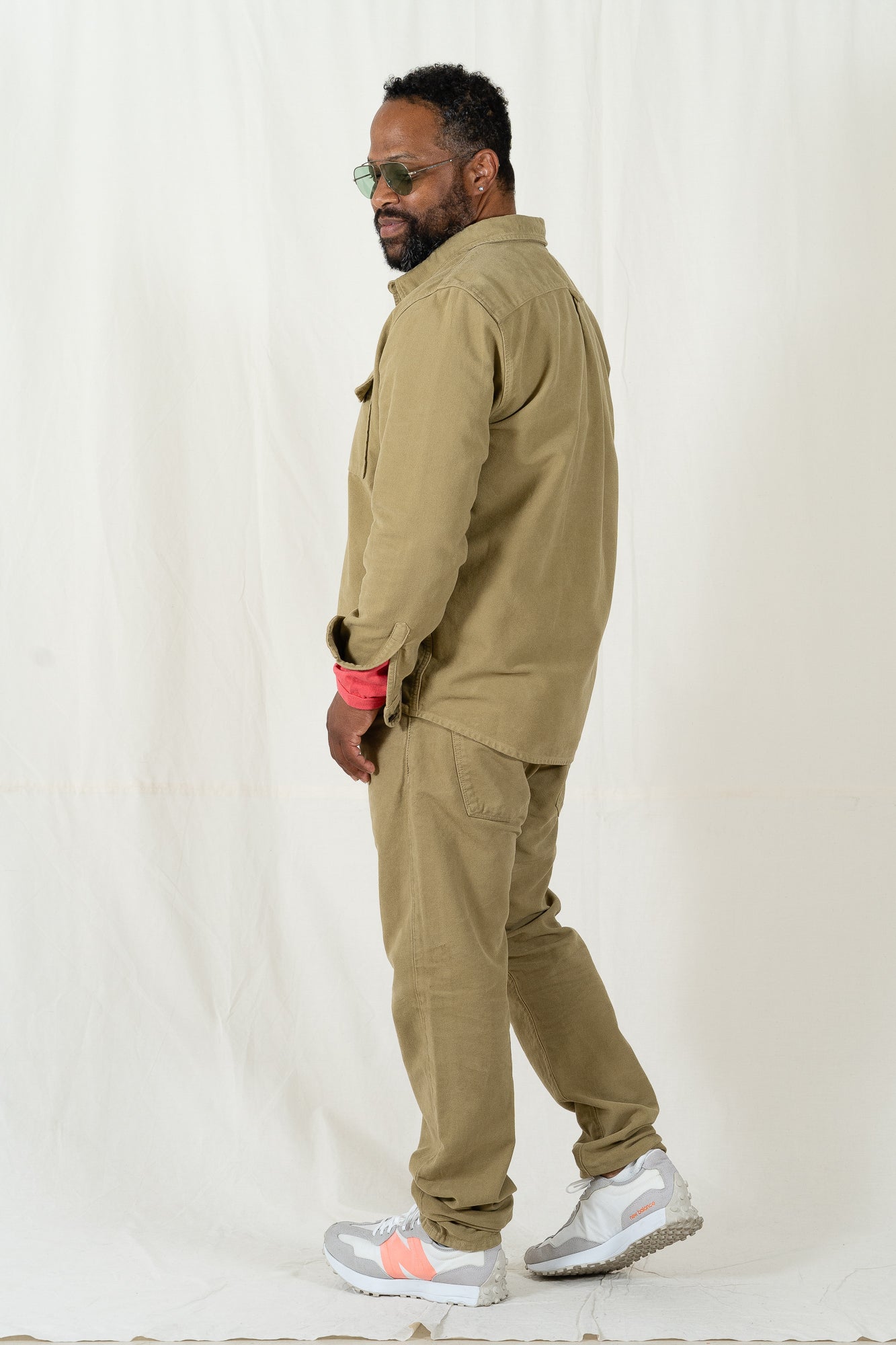C.O.F. Studio Soft Moleskin Overshirt