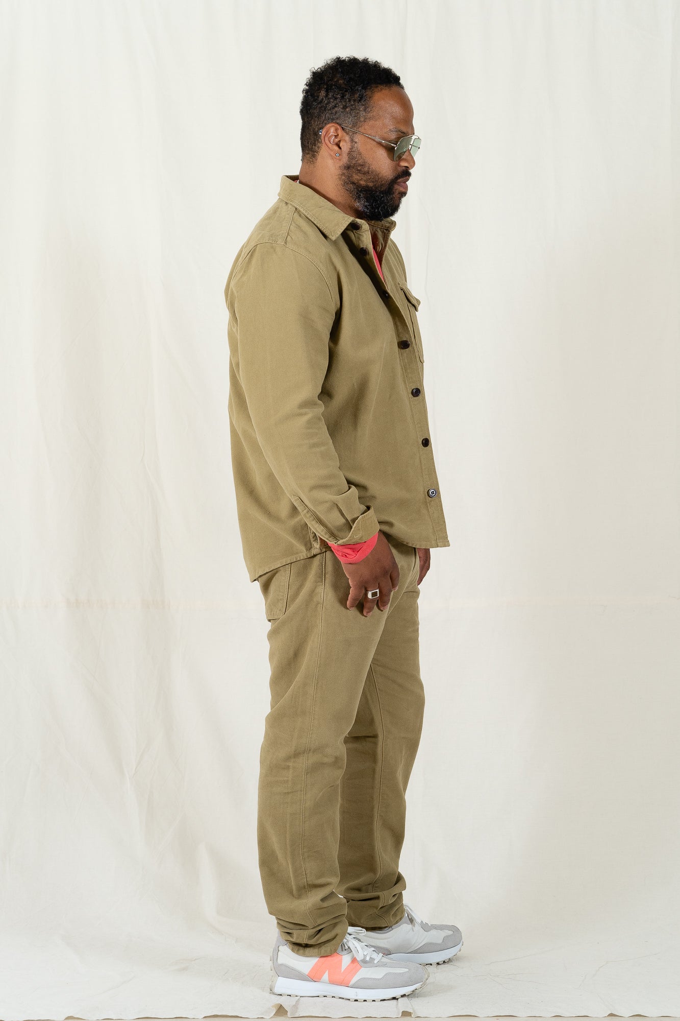 C.O.F. Studio Soft Moleskin Overshirt