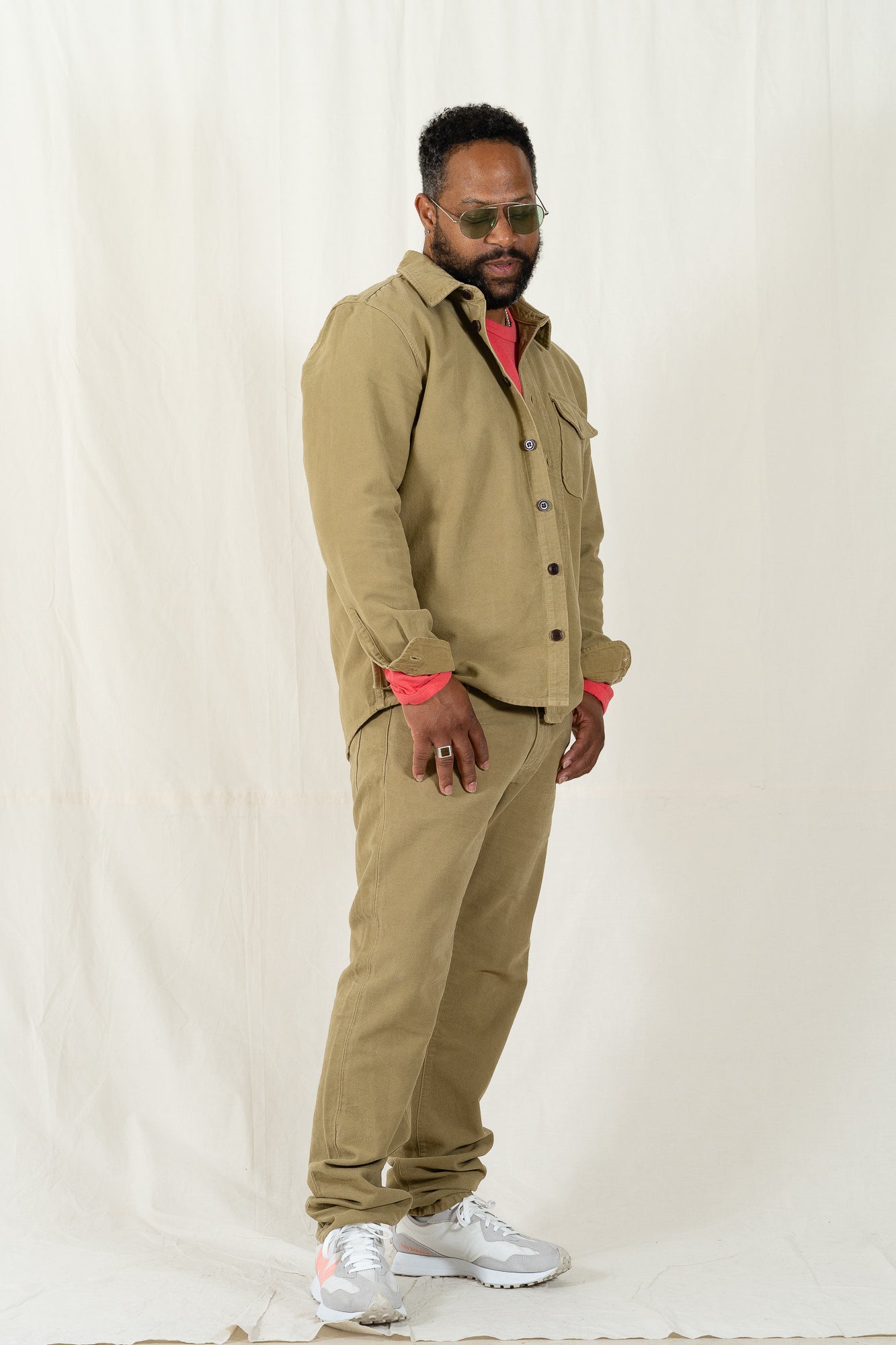 C.O.F. Studio Soft Moleskin Overshirt