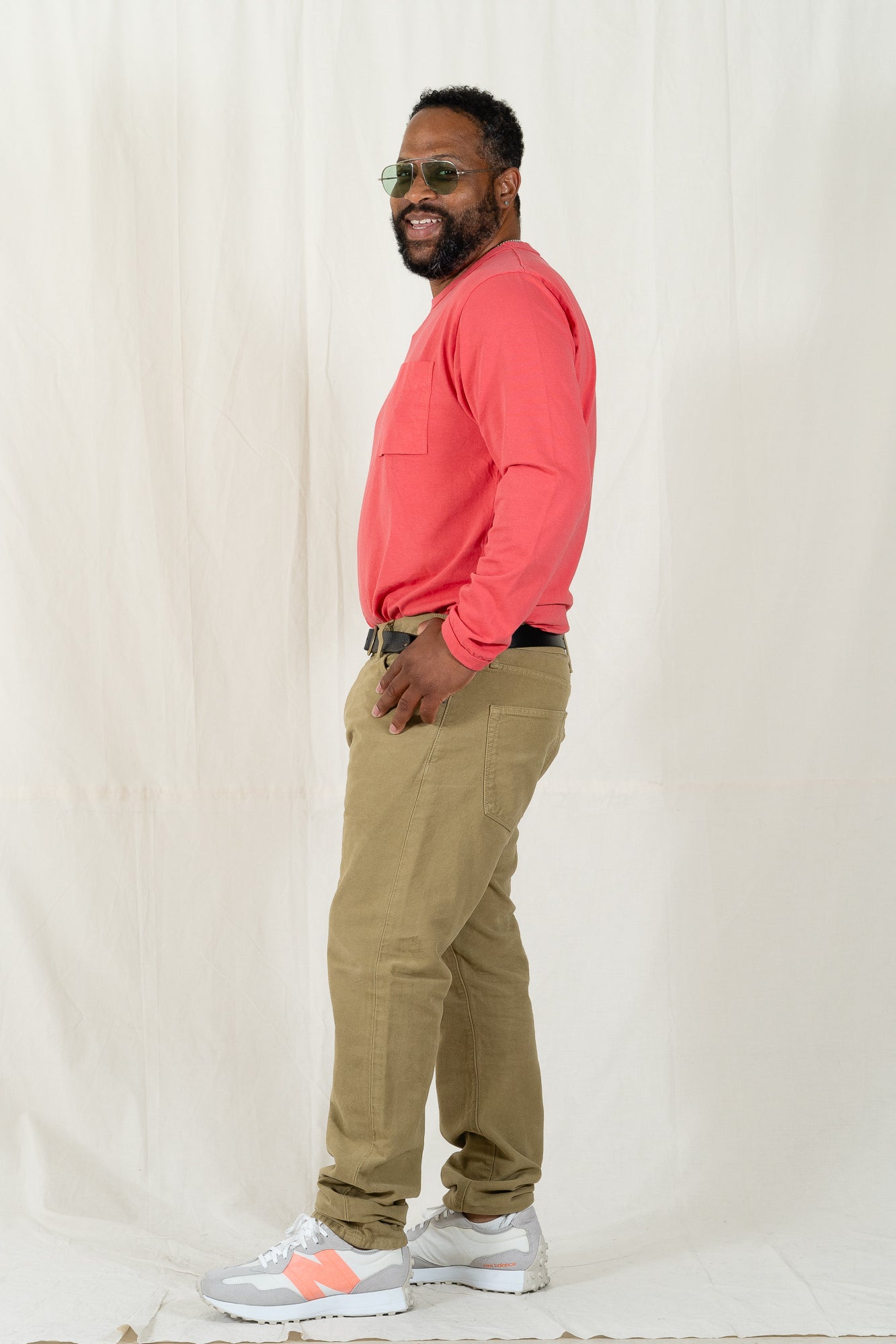C.O.F. Studio M7 Tapered Moleskin Jean