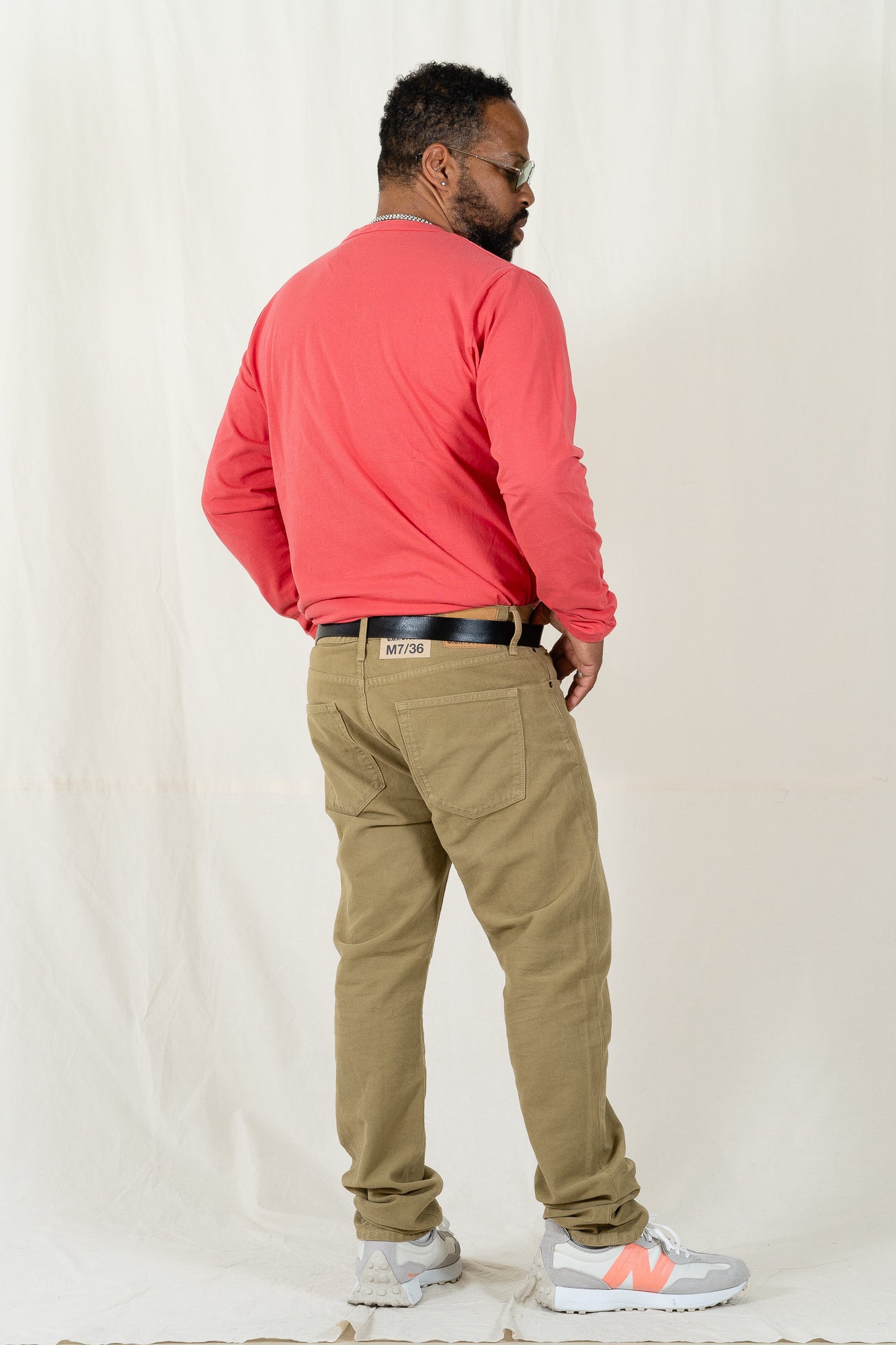 C.O.F. Studio M7 Tapered Moleskin Jean