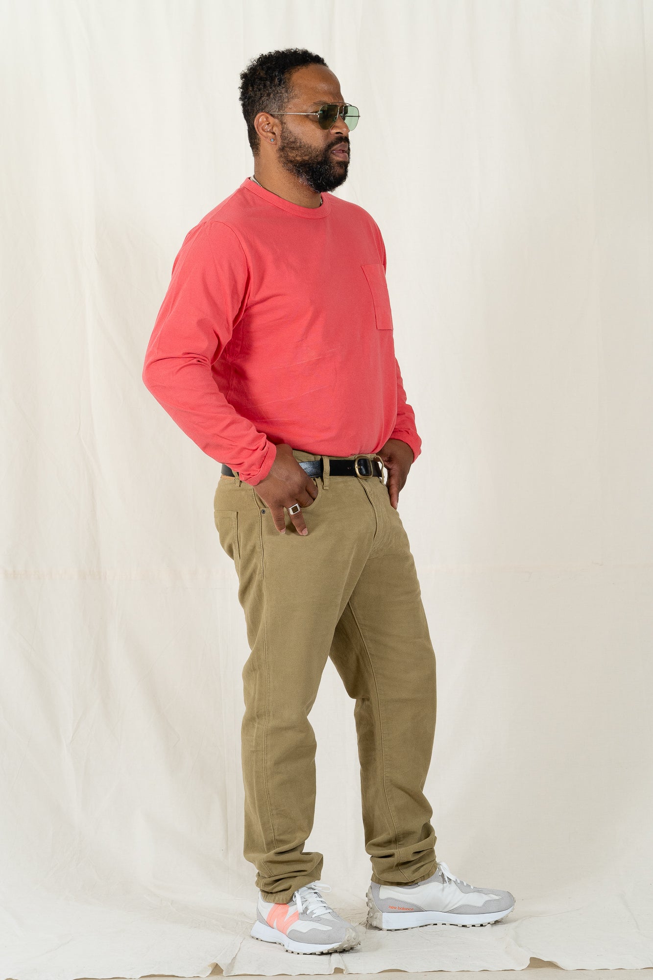 C.O.F. Studio M7 Tapered Moleskin Jean
