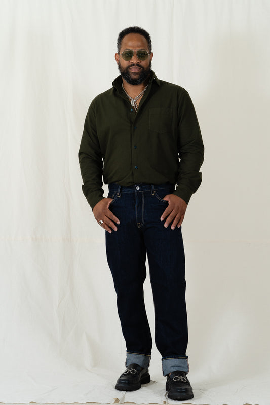 C.O.F. Studio M6 Straight 13oz Indigo Rinsed