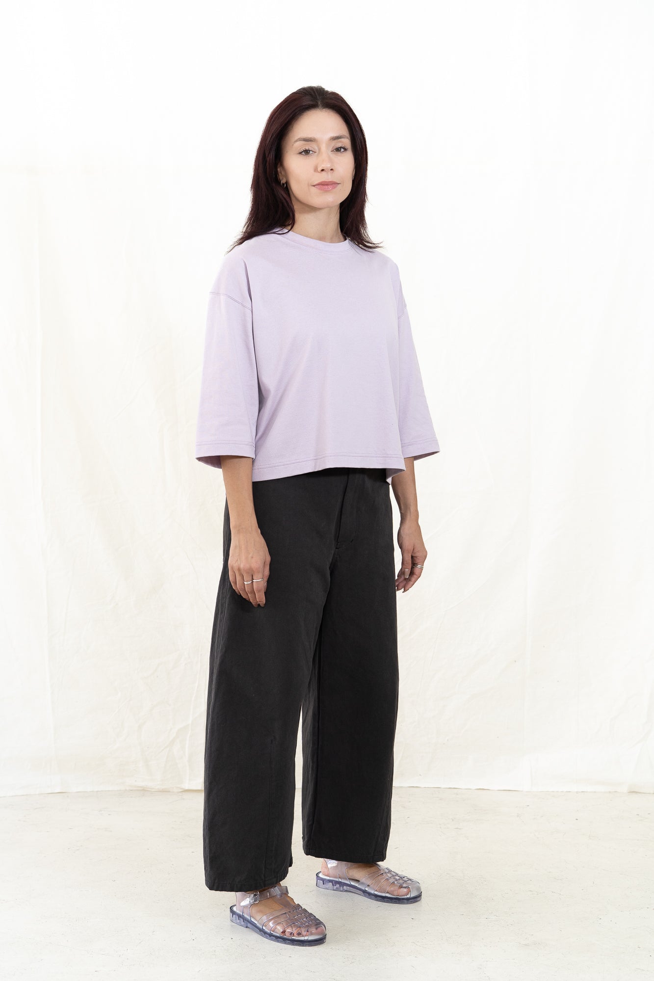 SARAHWEAR Stella Lavender Jersey Shirt
