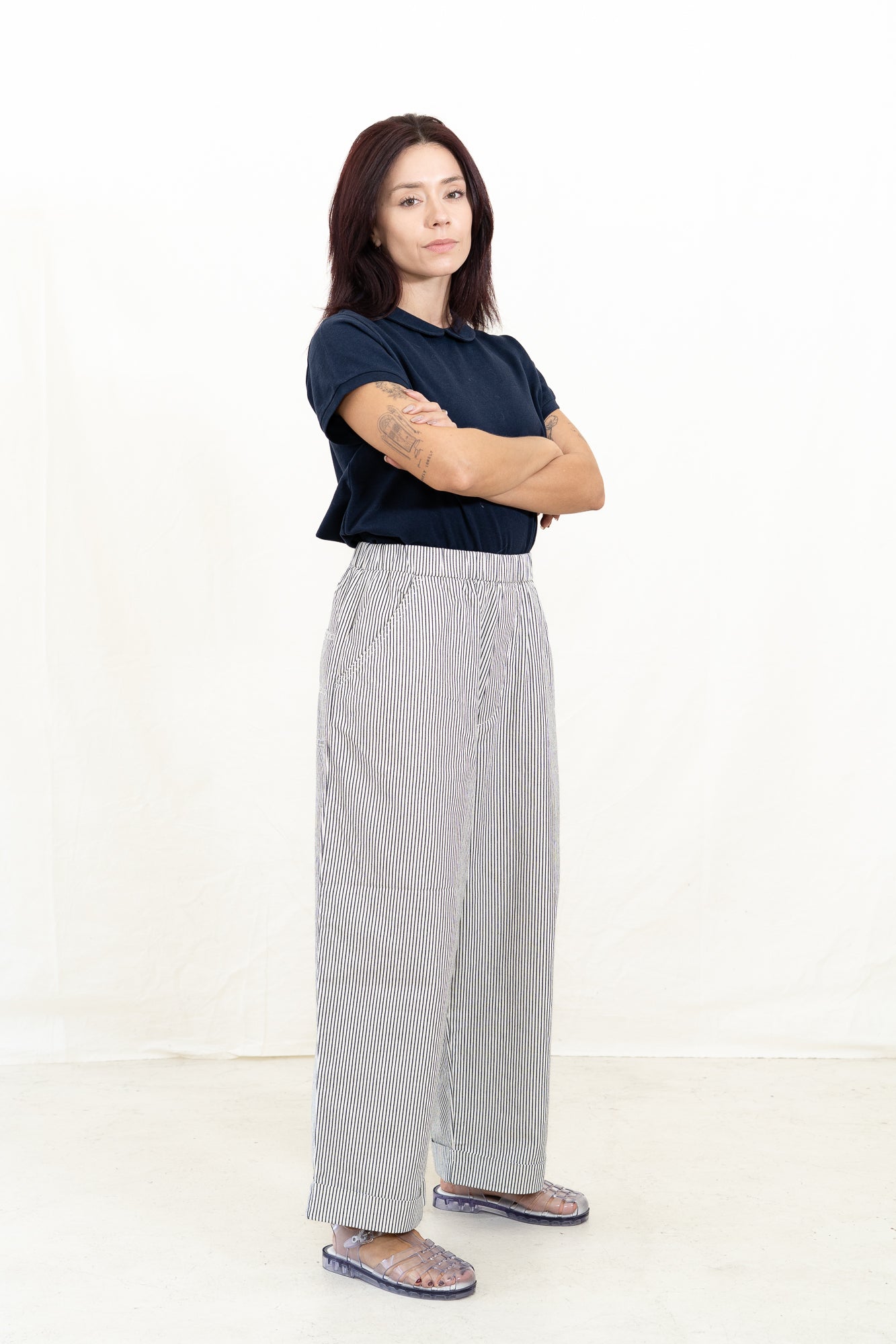 PEPPINO Type 169 The Perp Pant - Hickory Stripe