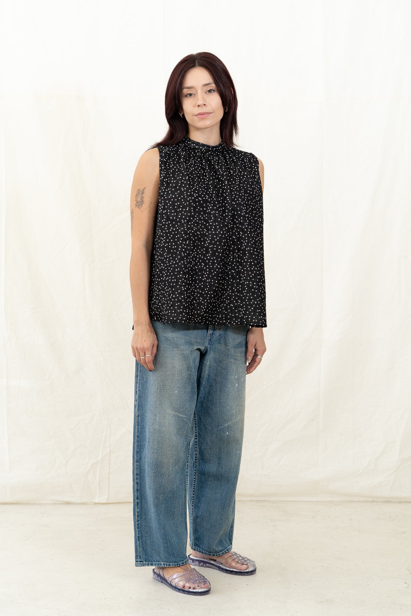Chimala Polka Dot Blouse