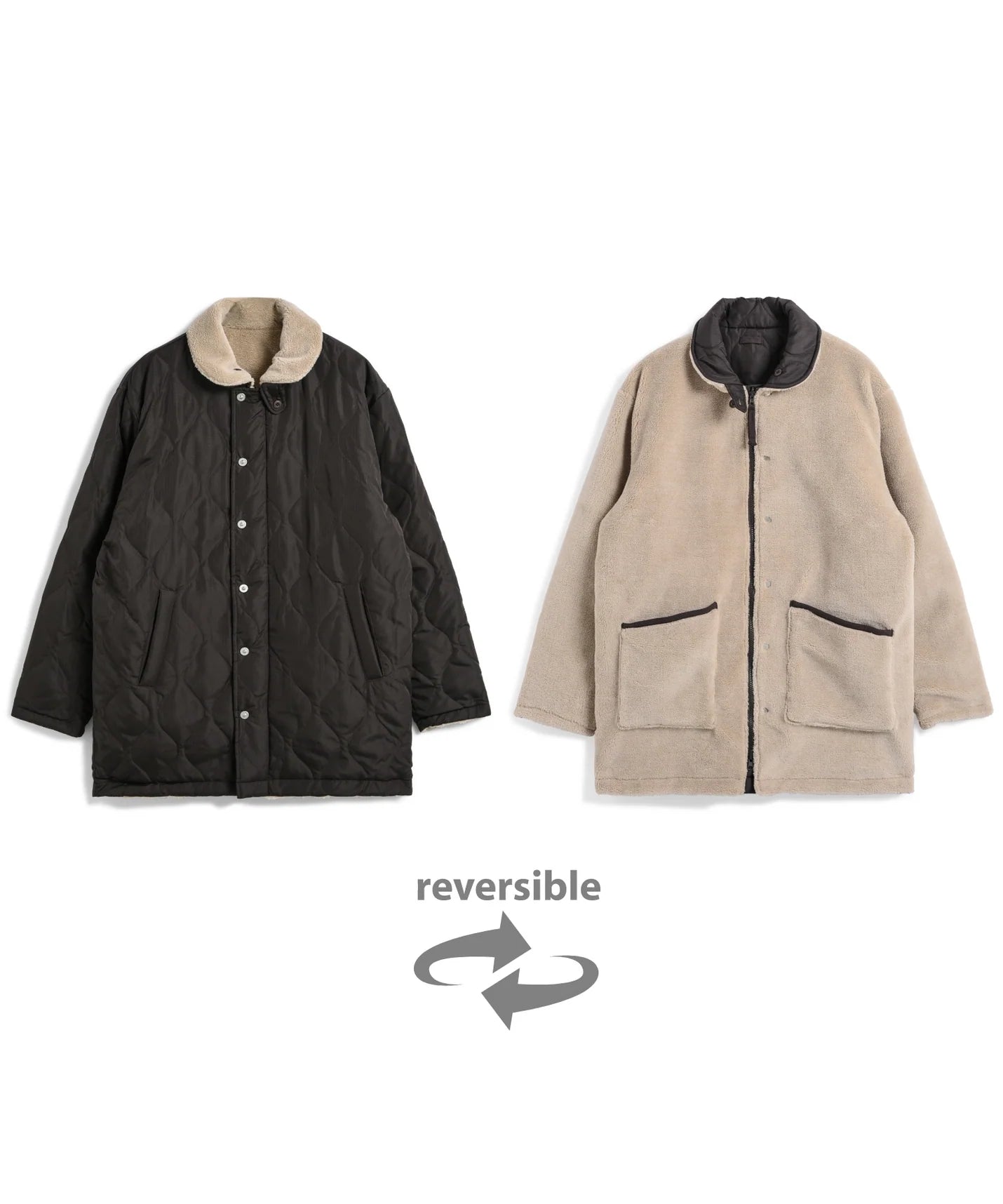 TAION Military Reversible Down + Boa N-1 Jacket