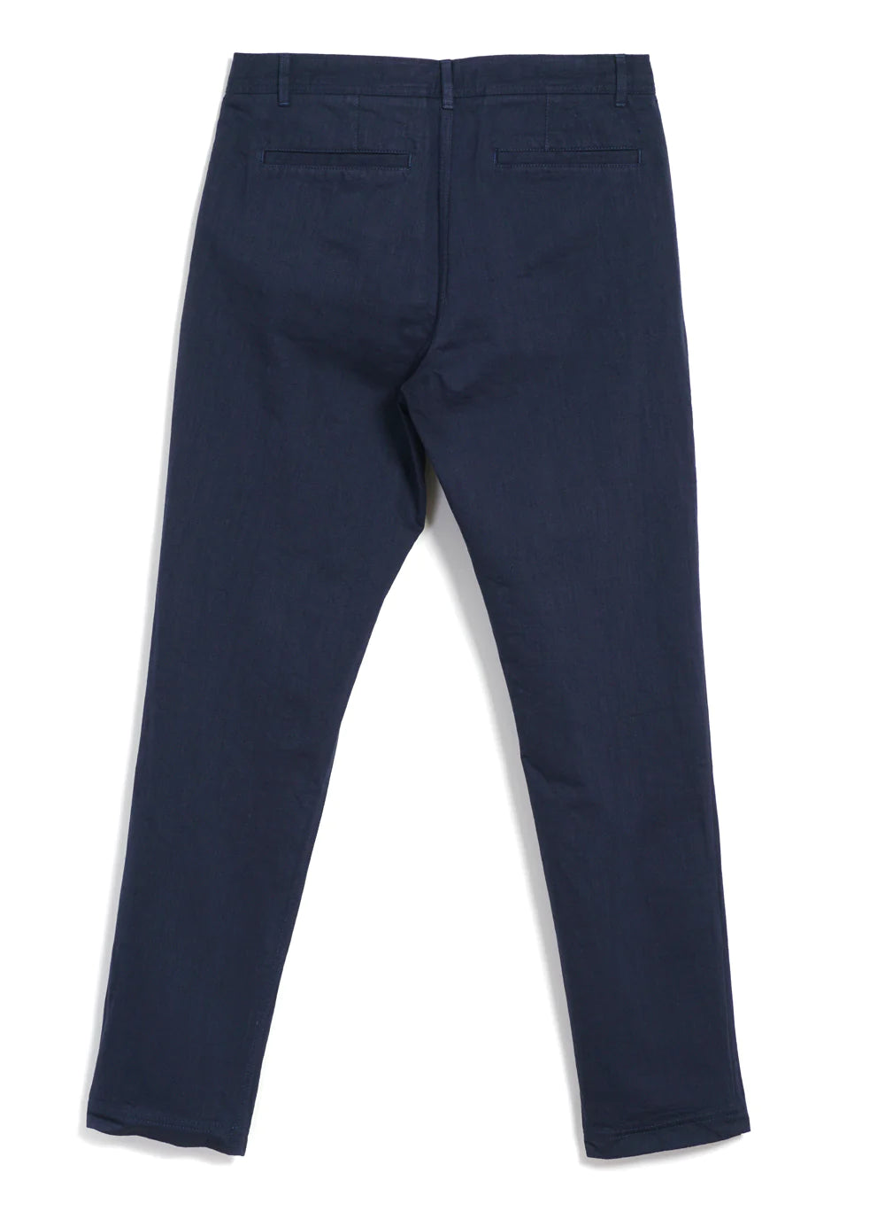 Hansen Garments Fred Straight Leg Work Trouser in navy slub