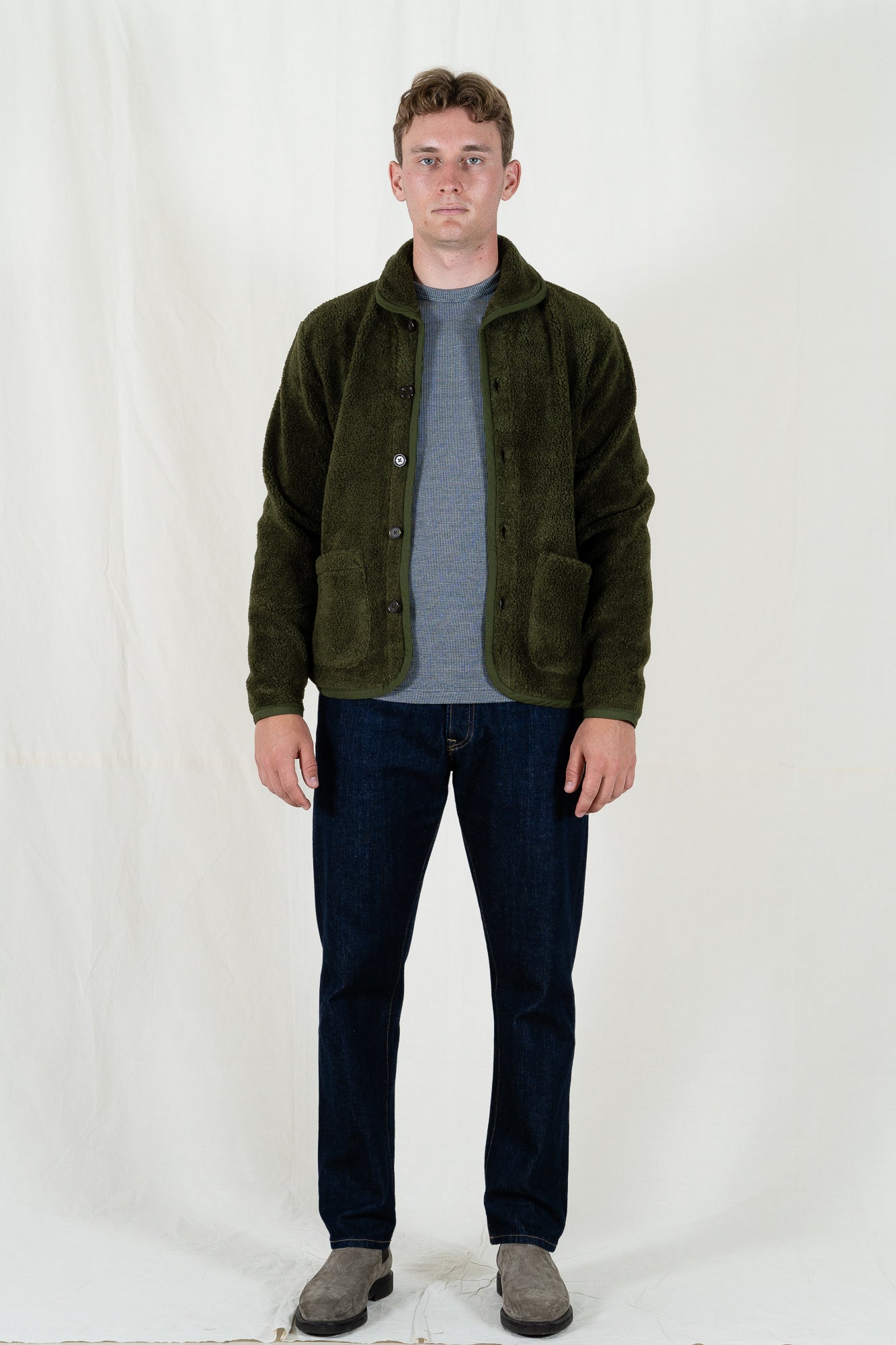 Universal Works Fleece Lancaster Jacket