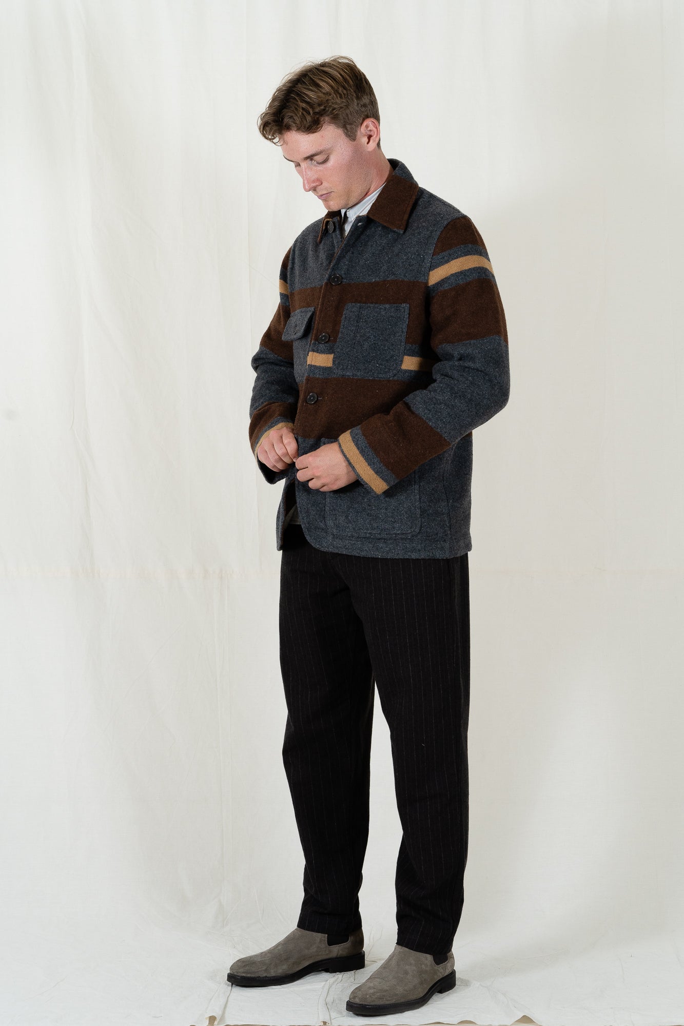 Universal Works Blanket Wool Merchant Jacket