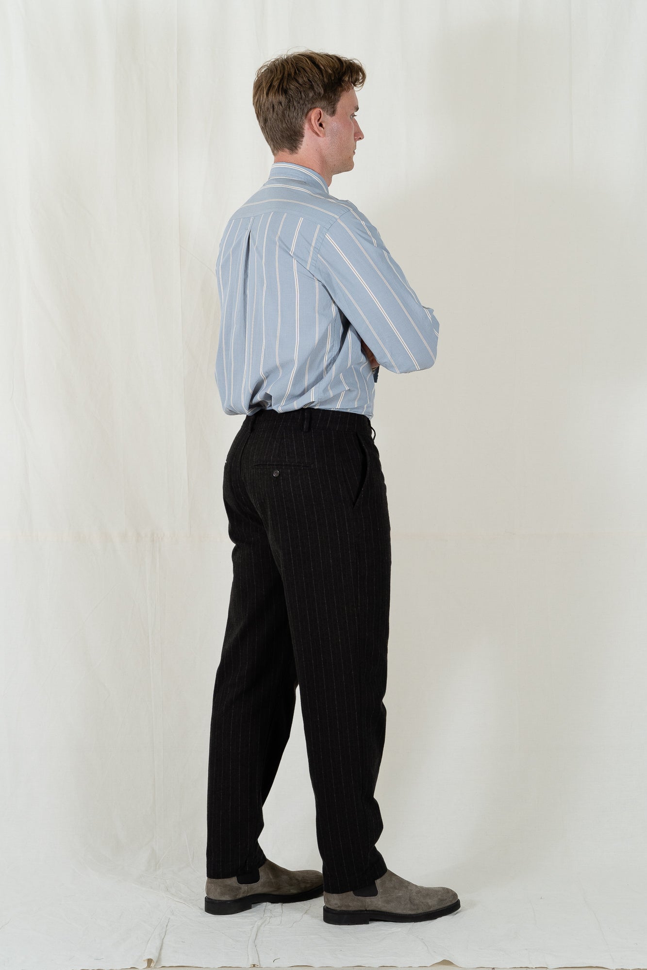Universal Works Pinstripe Military Chino