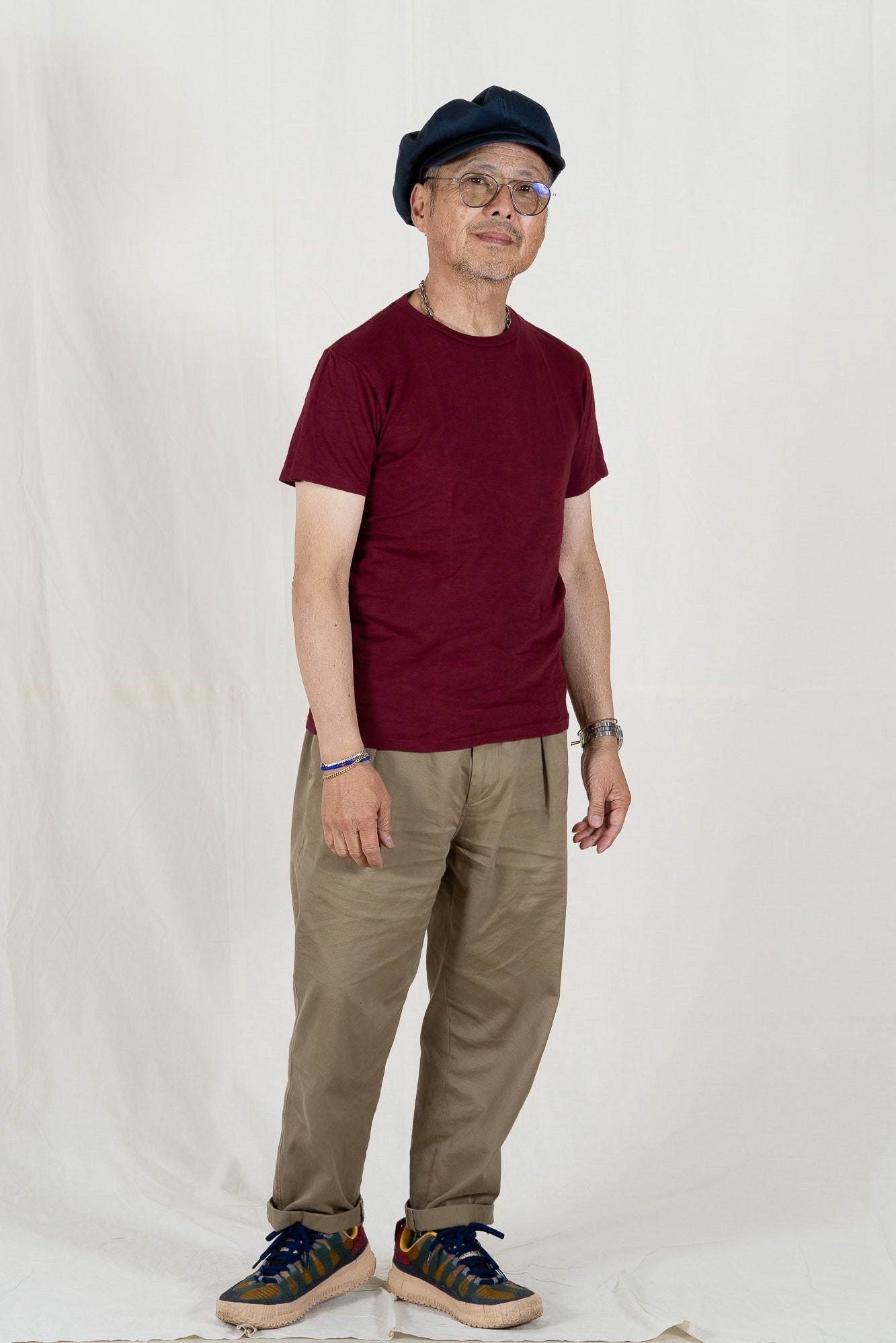 Velva Sheen Rolled Short Sleeve T-Shirt