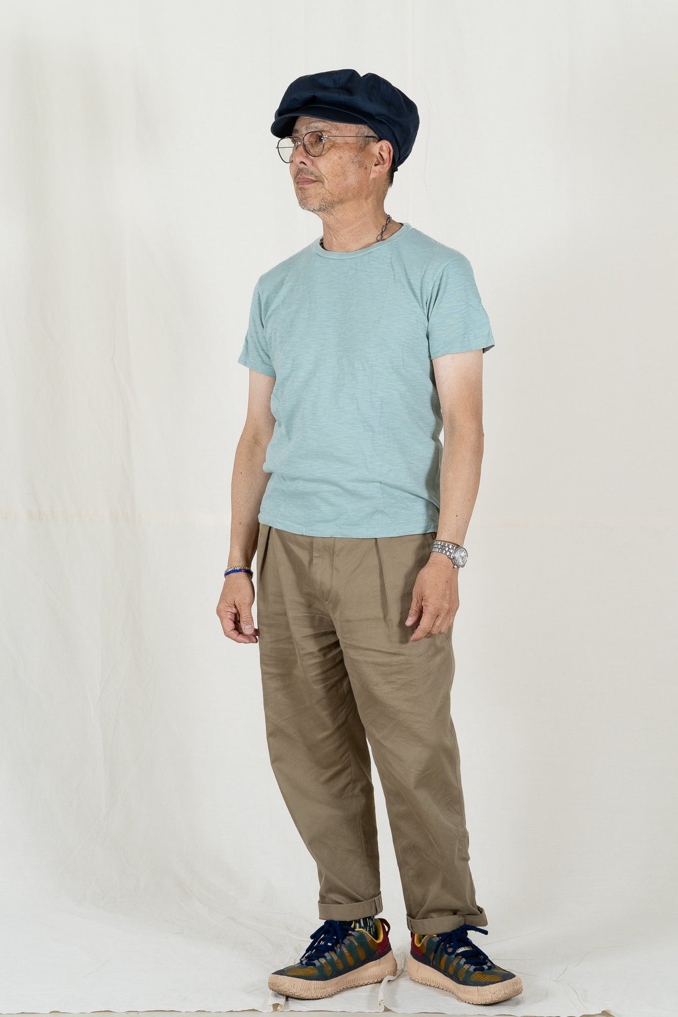 Velva Sheen Rolled Short Sleeve T-Shirt