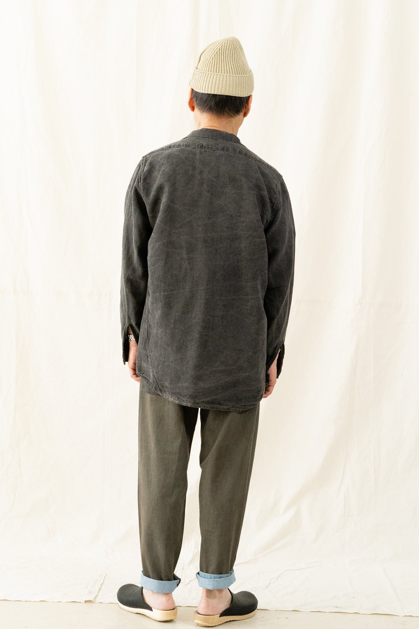 MATiAS Hana L/S Coal Italian Dobby Shirt