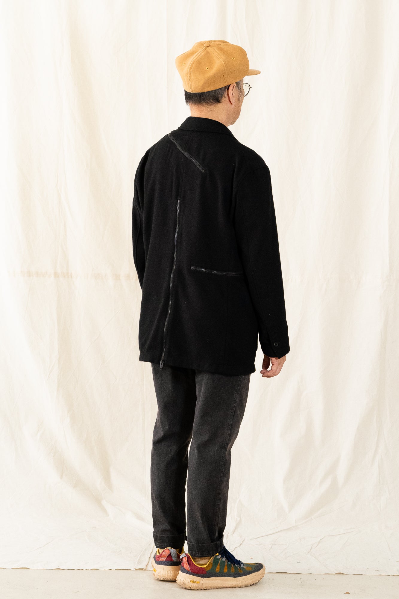 Engineered Garments Wool Flannel Zip Jacket – AB FITS