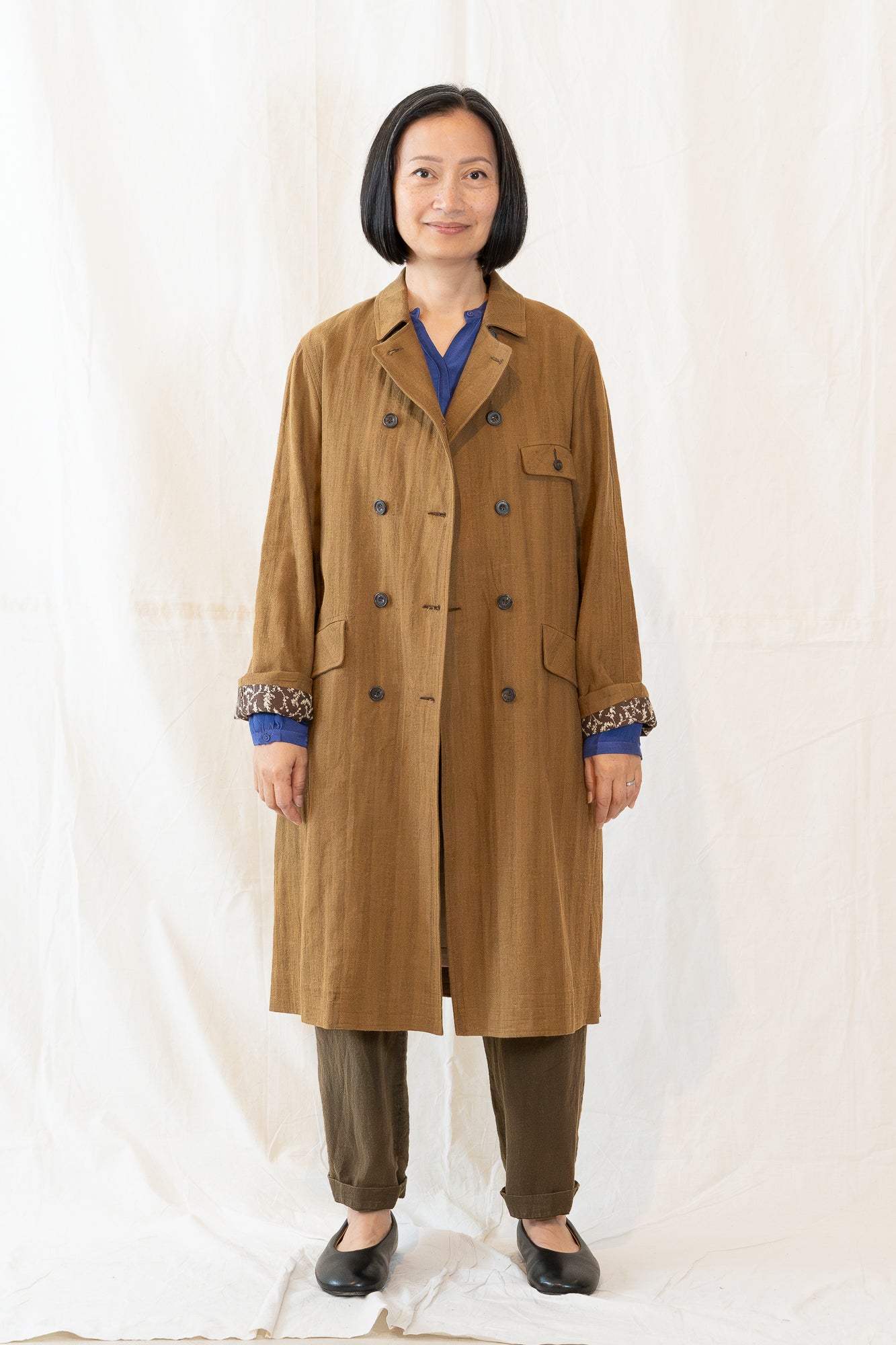 Hye Sun Mun Amber Brown Keaton Coat