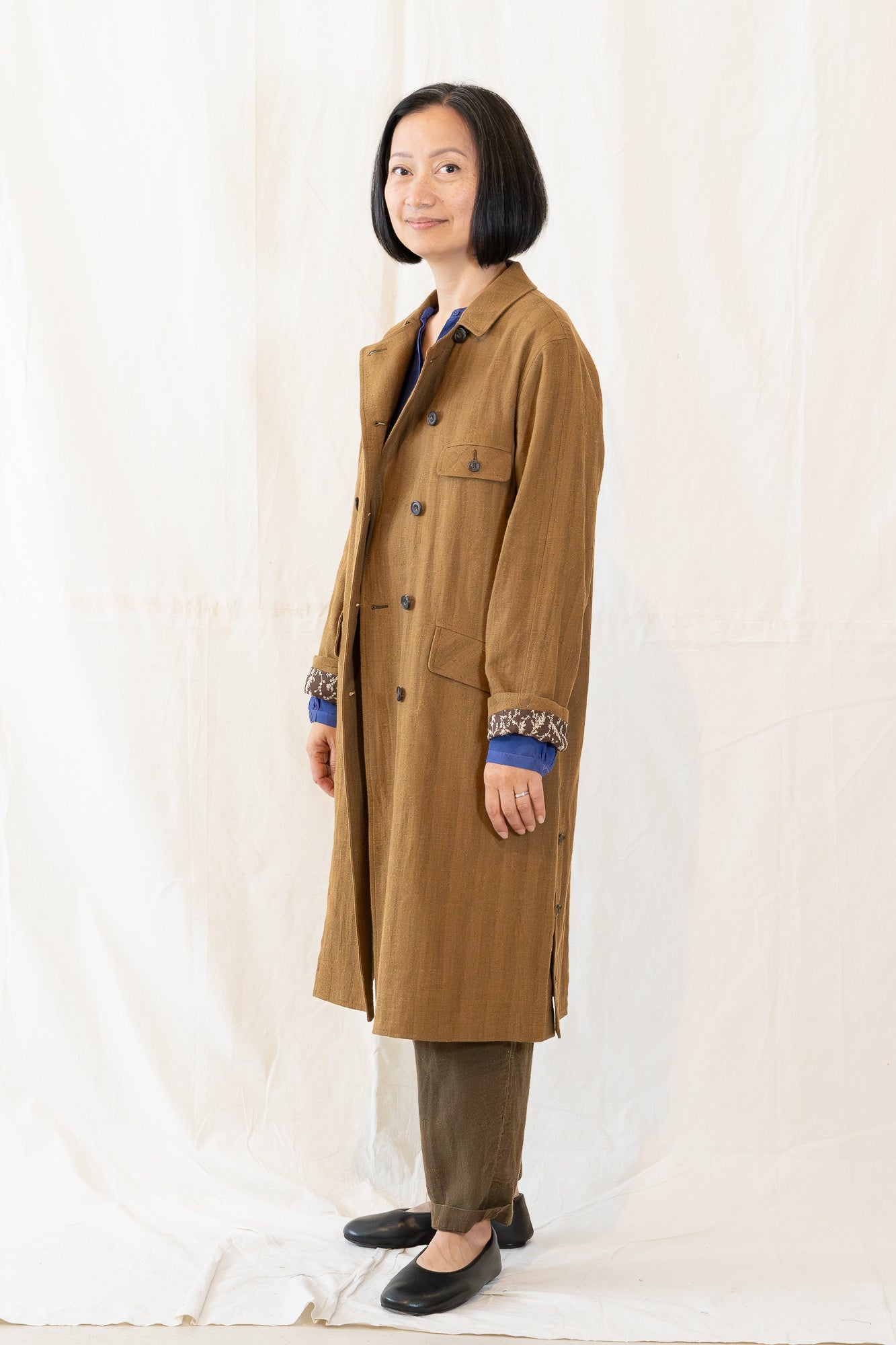 Hye Sun Mun Amber Brown Keaton Coat