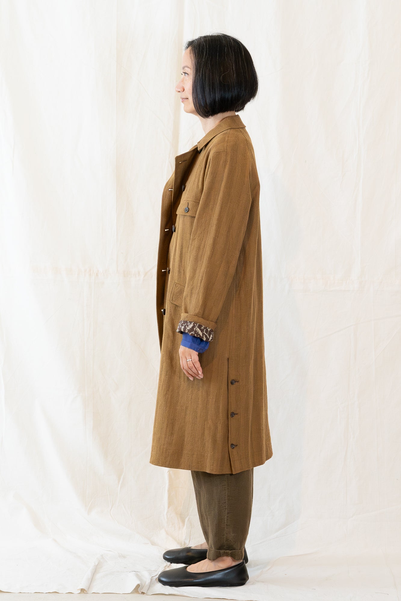 Hye Sun Mun Amber Brown Keaton Coat