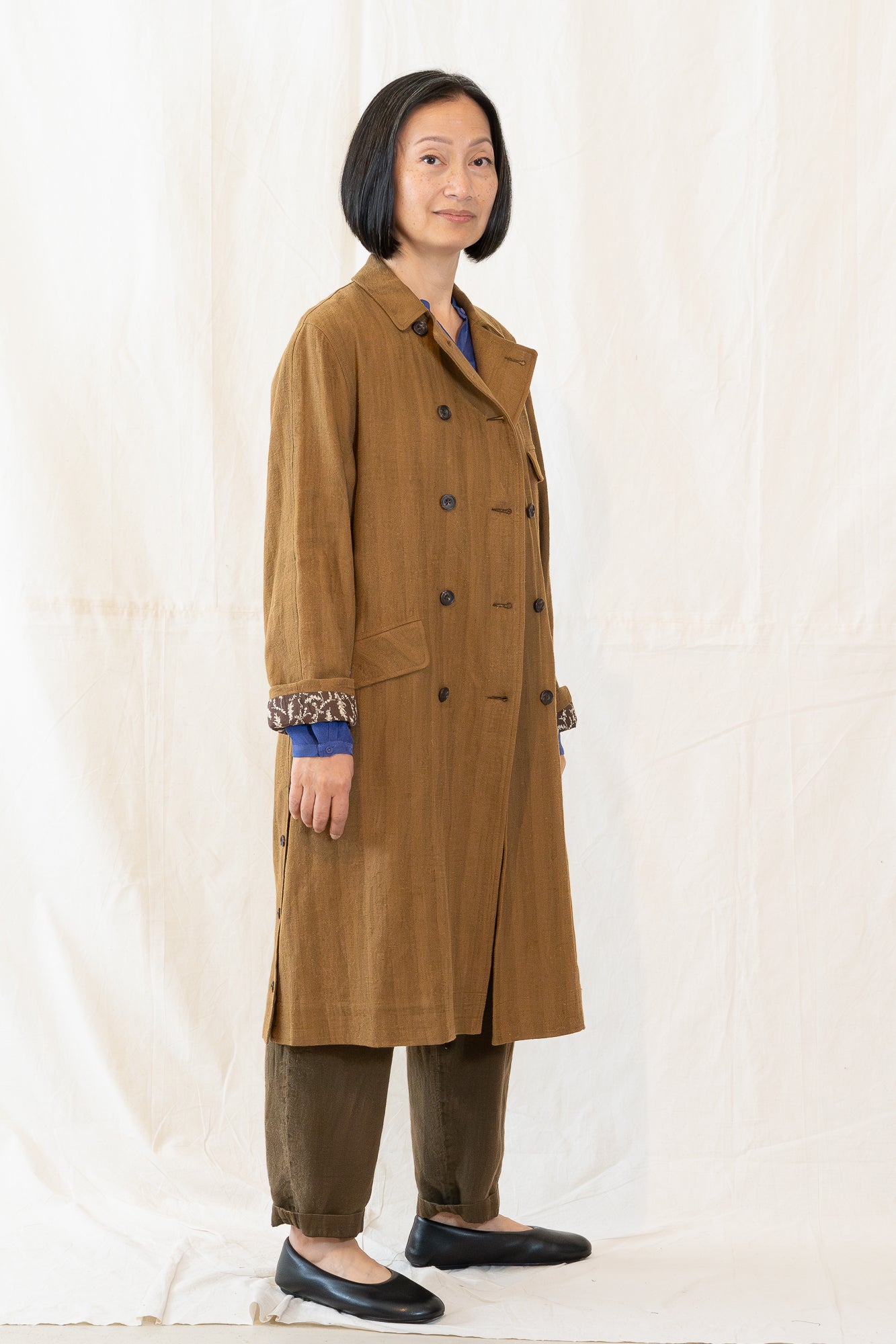 Hye Sun Mun Amber Brown Keaton Coat