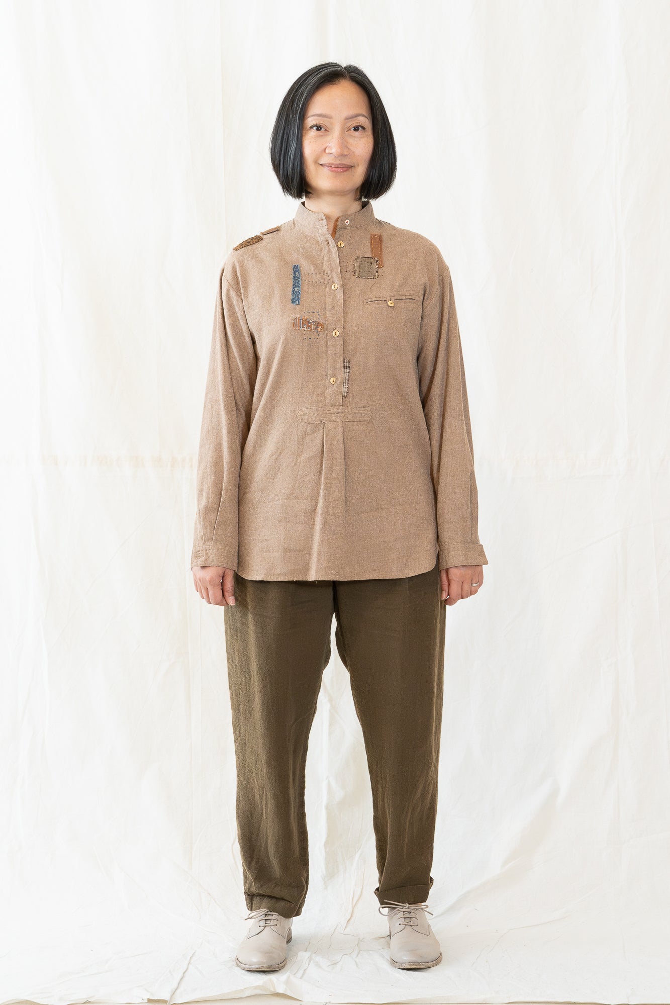 Hye Sun Mun Boro Frankenthaler Shirt