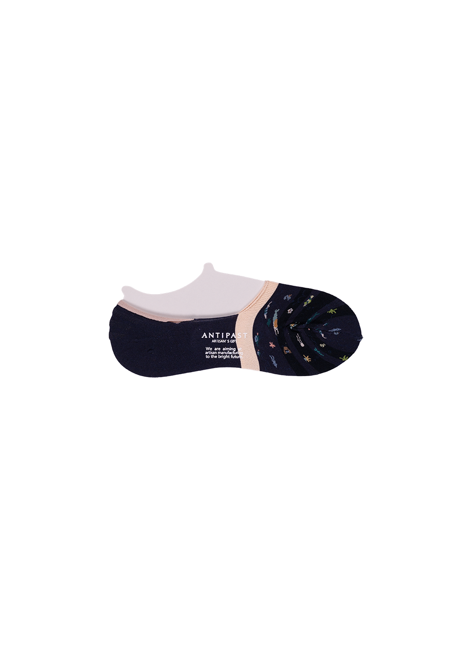Antipast Women's Sea Paradise No Show Socks