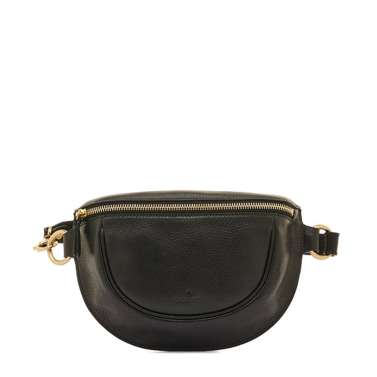 Il Bisonte Oliveta Belt Bag in Black