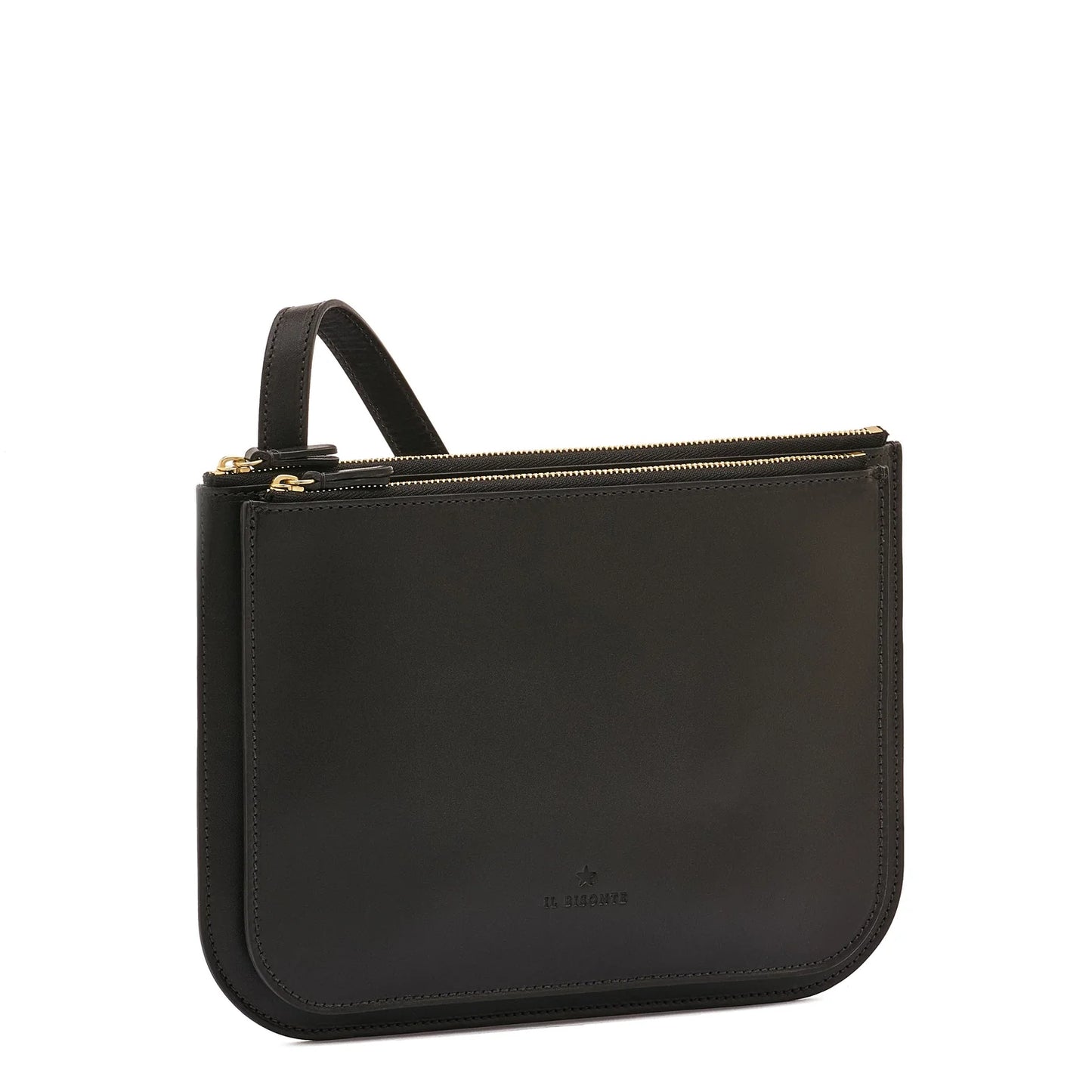 Il Bisonte Roseto Crossbody in Black