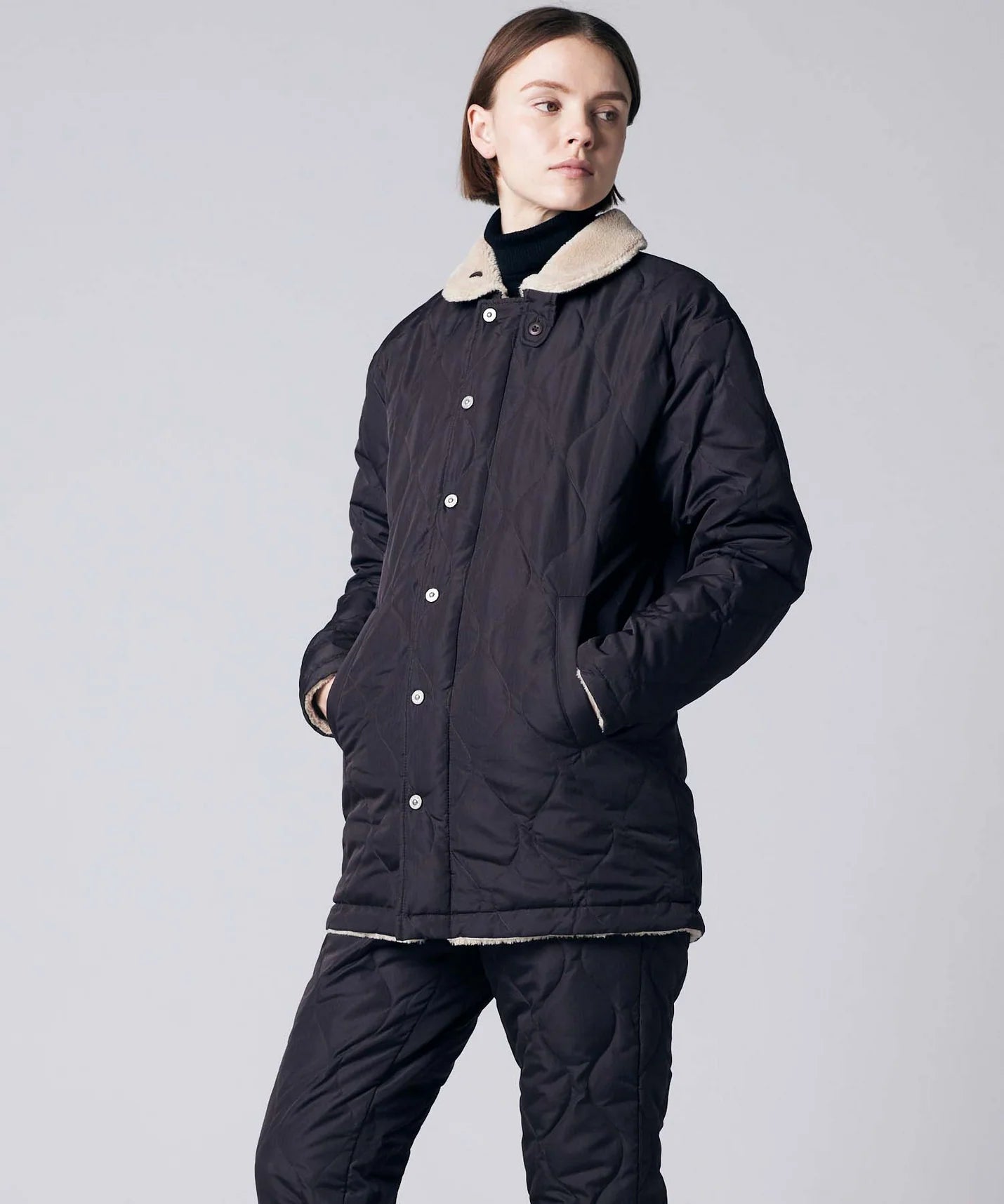 TAION Military Reversible Down + Boa N-1 Jacket