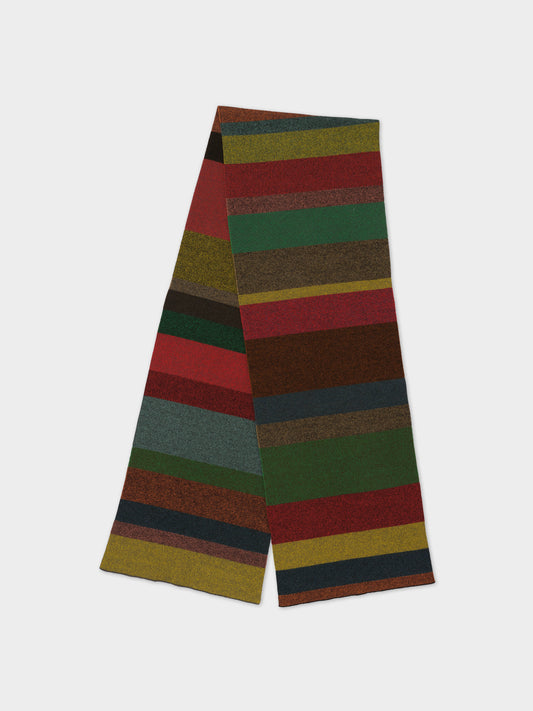 Jo Gordon Large Tweed Stripe Scarf