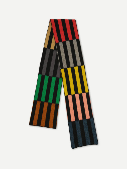 Jo Gordon Brushed Multicolor Rectangle Scarf