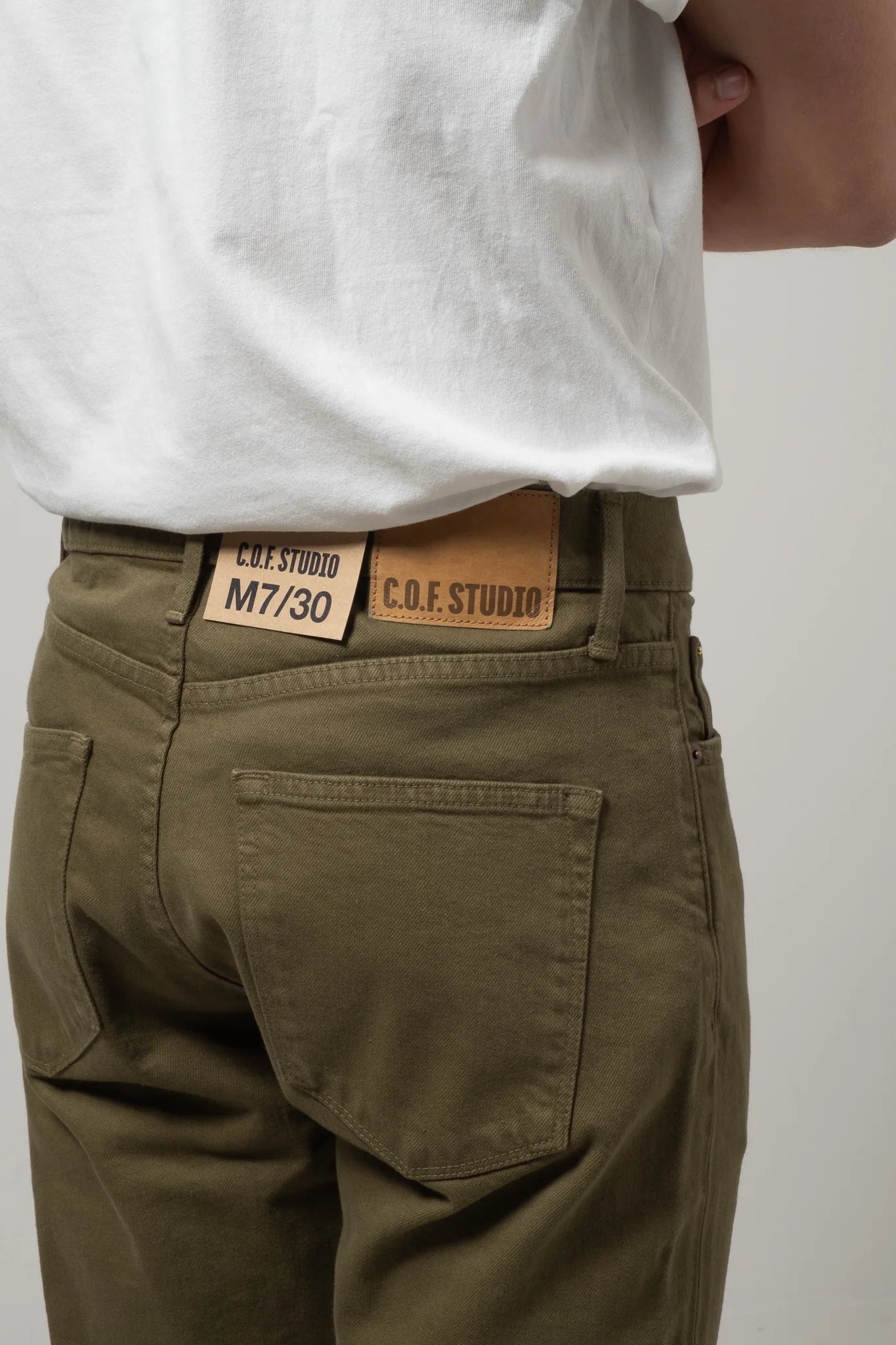C.O.F. Studio M7 Tapered Comfort Organic Ecru