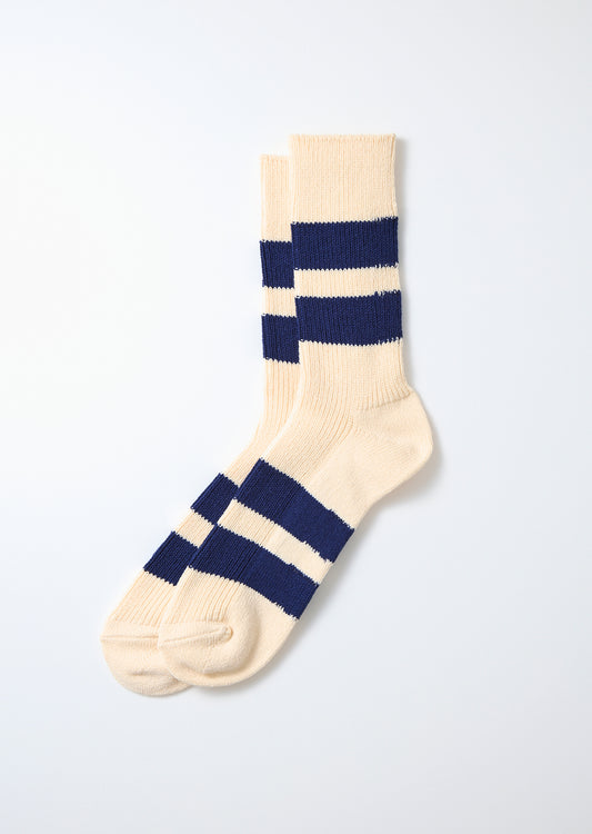 ROTOTO Recycled Cotton Stripe Socks