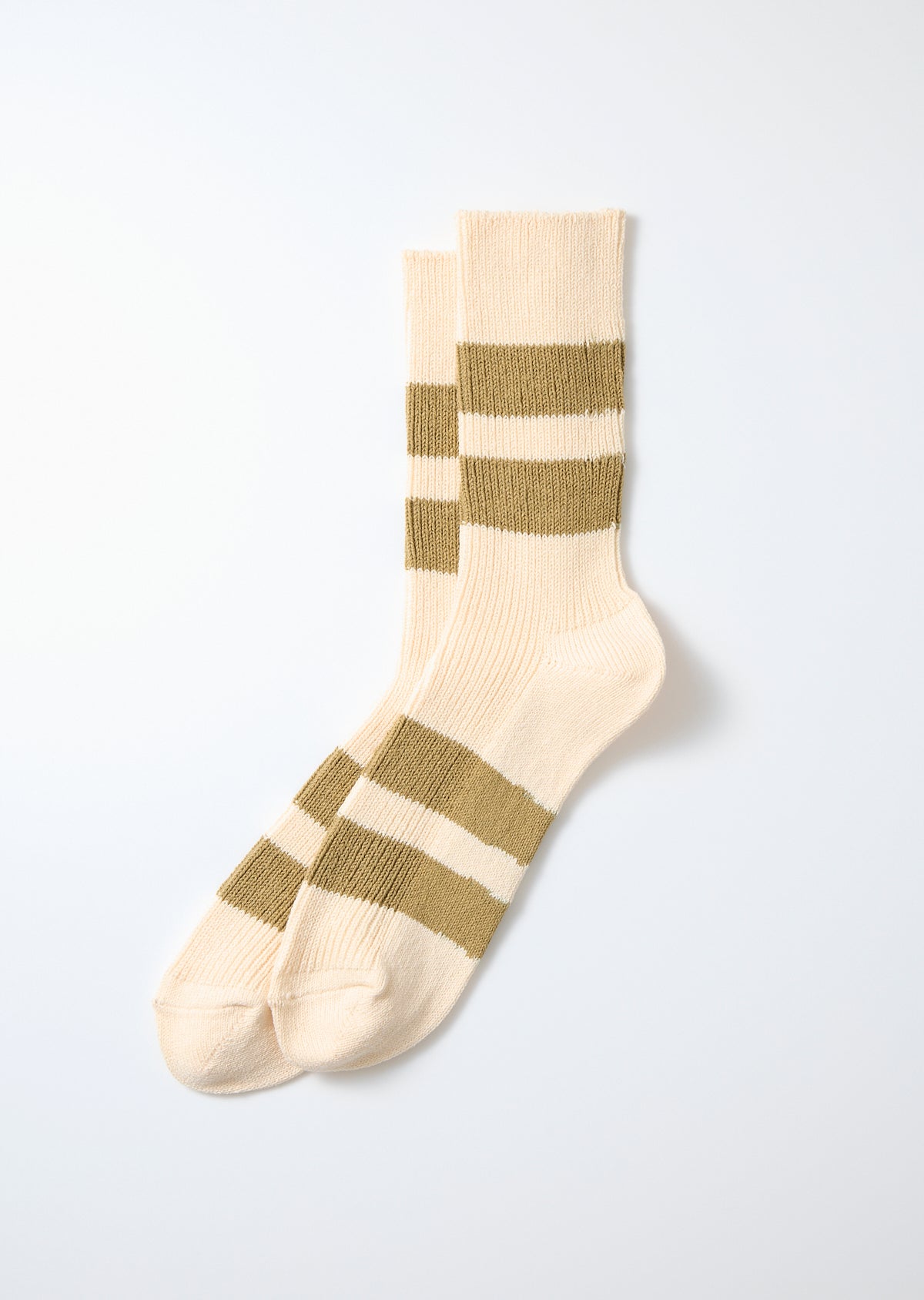 ROTOTO Recycled Cotton Stripe Socks