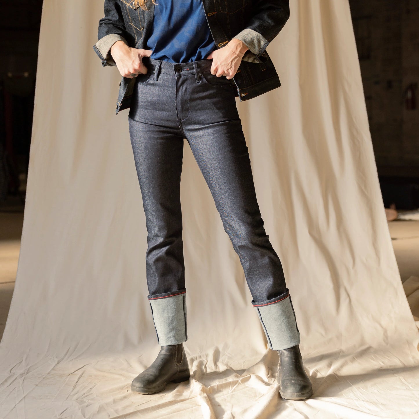 Raleigh Denim Madison Raw Indigo