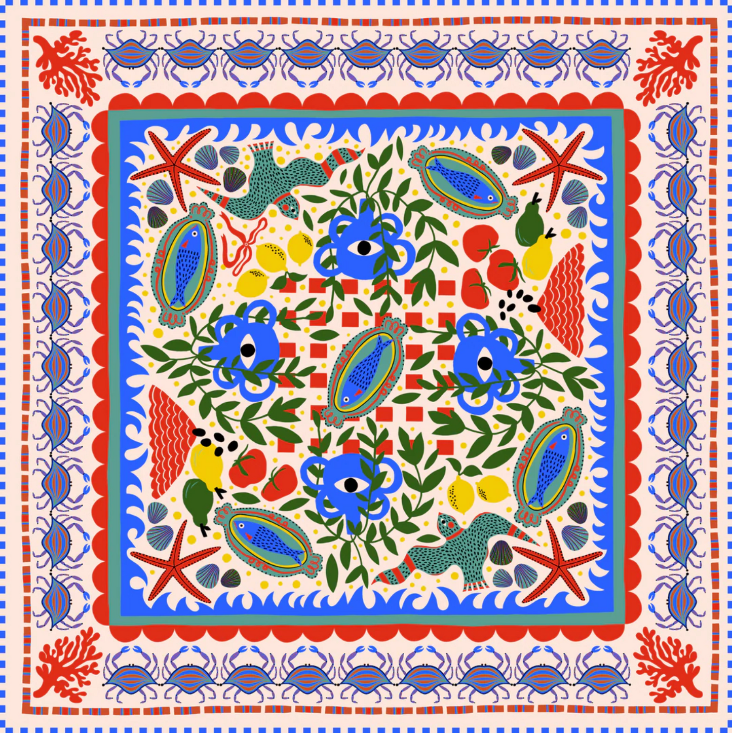 MUR Mediterranean Muse Bandana