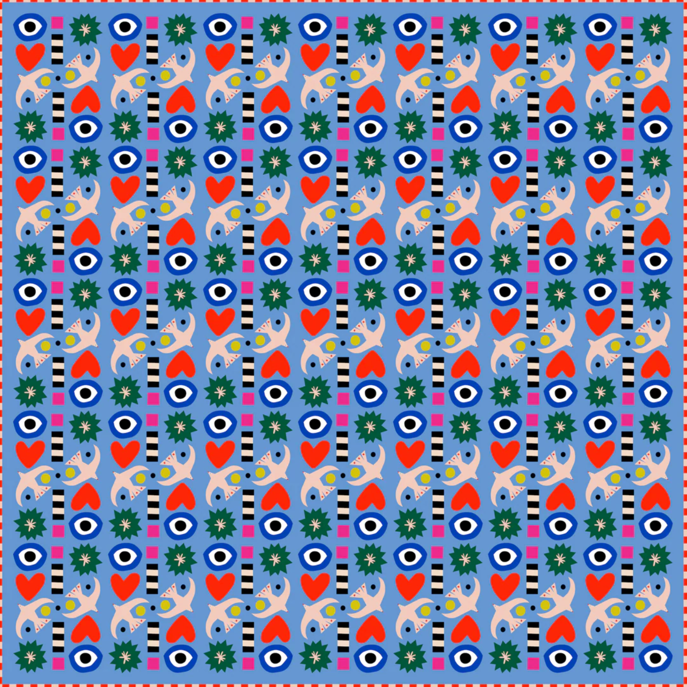 MUR Eye Love Birds Bandana