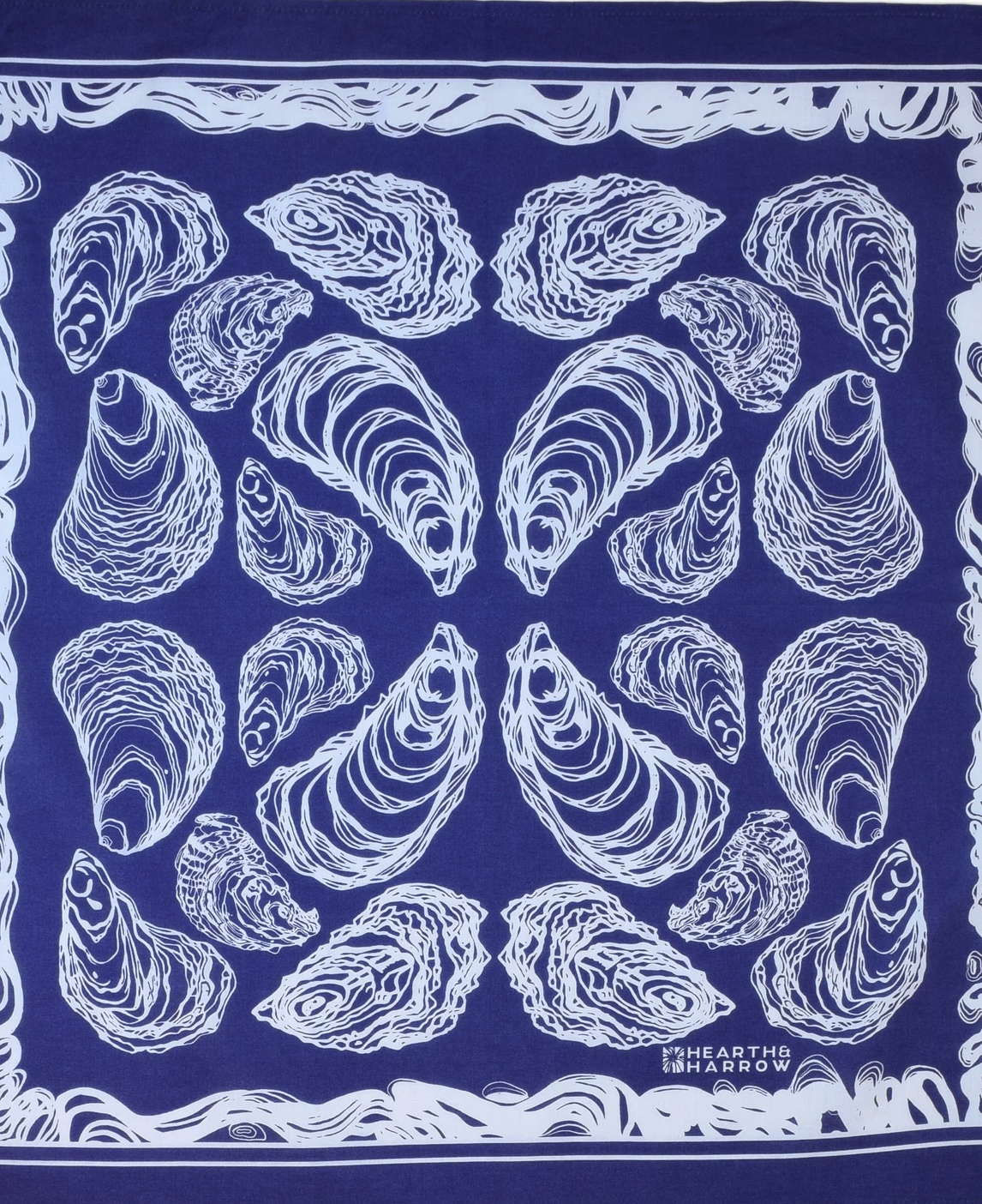 Hearth & Harrow Oyster Bandana - Royal Blue