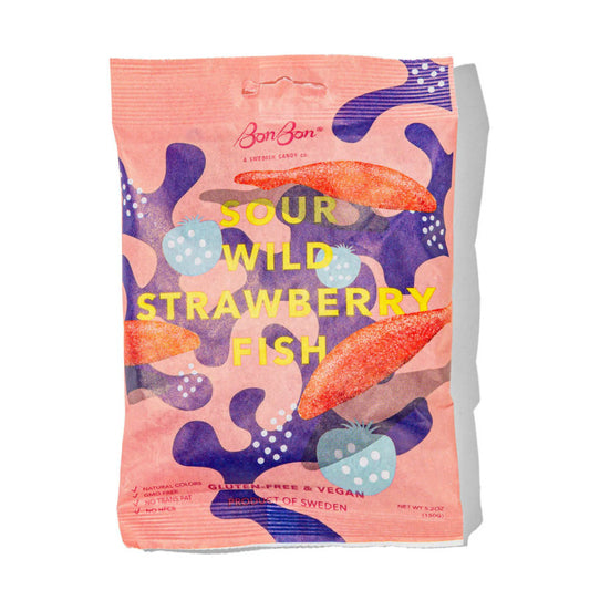 BonBon NYC Sweet Wild Strawberry Fish